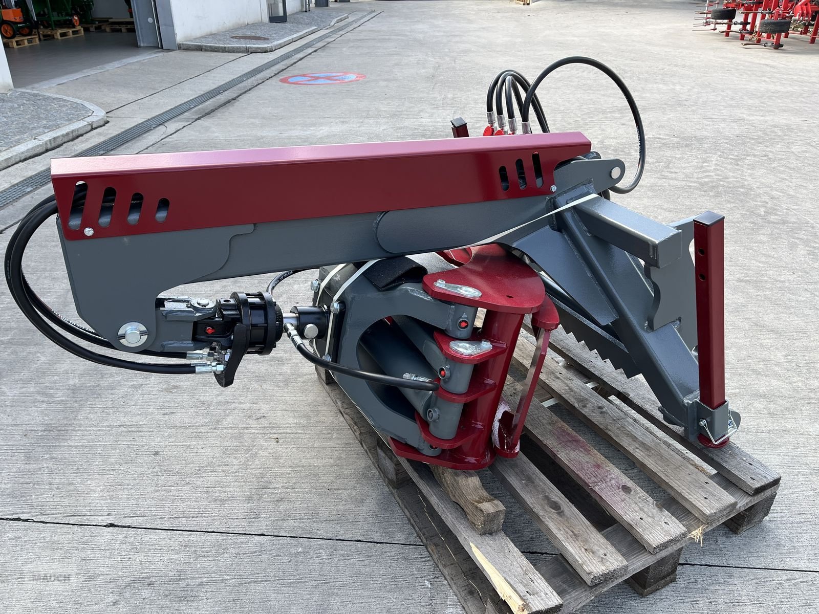 Ladekrane & Rückezange des Typs Sonstige Holzzange WM HV/Dreipunkt 3t mit Rotator, Neumaschine in Burgkirchen (Bild 9)