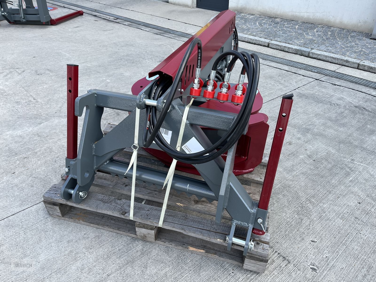 Ladekrane & Rückezange des Typs Sonstige Holzzange WM HV/Dreipunkt 3t mit Rotator, Neumaschine in Burgkirchen (Bild 3)