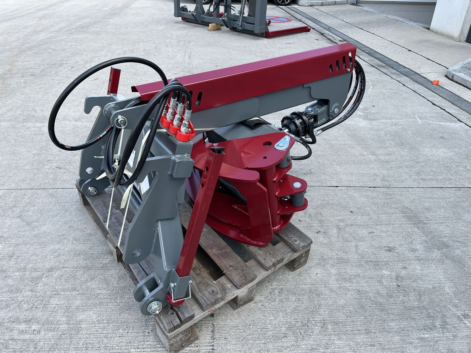 Ladekrane & Rückezange des Typs Sonstige Holzzange WM HV/Dreipunkt 3t mit Rotator, Neumaschine in Burgkirchen (Bild 4)