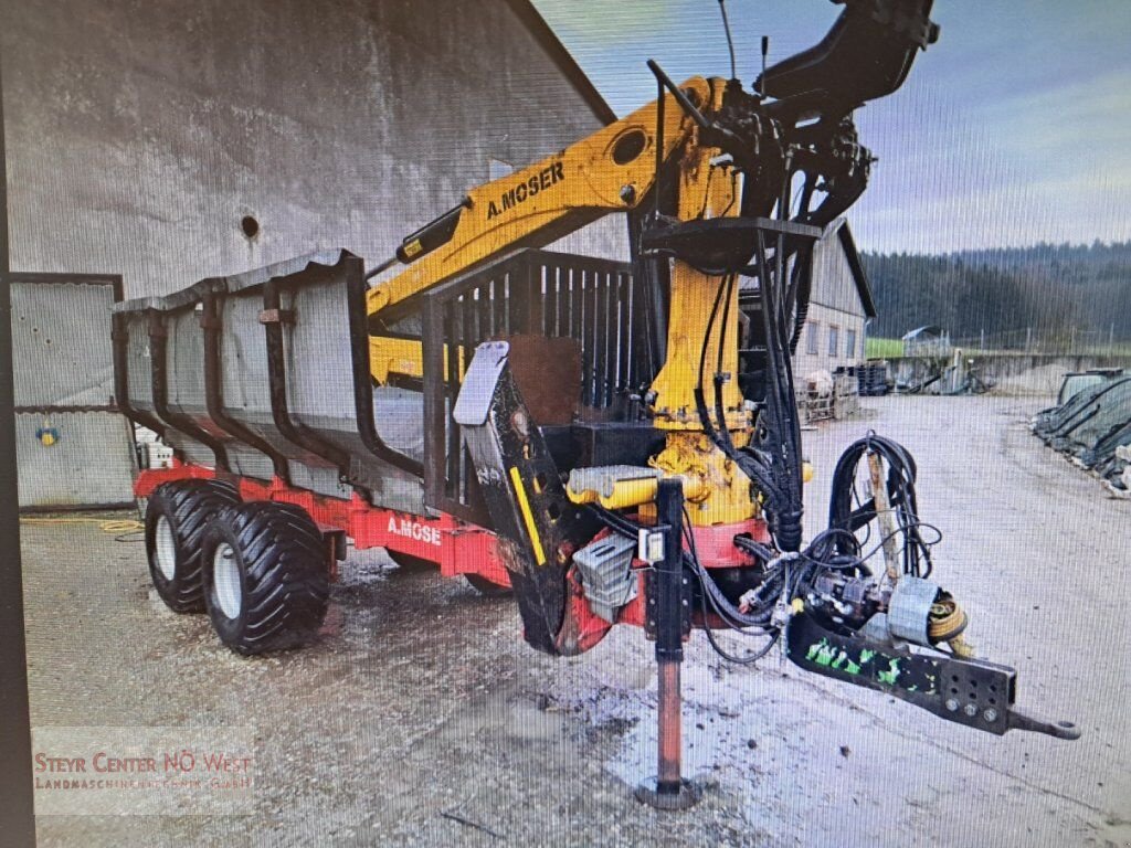 Ladekrane & Rückezange типа Sonstige K.-Moser 9,2m Forstkrananhänger, Gebrauchtmaschine в Purgstall (Фотография 5)