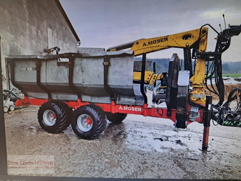 Ladekrane & Rückezange типа Sonstige K.-Moser 9,2m Forstkrananhänger, Gebrauchtmaschine в Purgstall (Фотография 6)