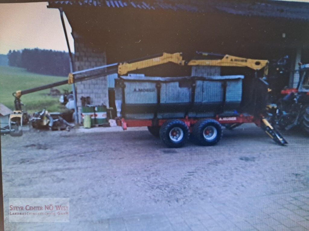 Ladekrane & Rückezange of the type Sonstige K.-Moser 9,2m Forstkrananhänger, Gebrauchtmaschine in Purgstall (Picture 4)