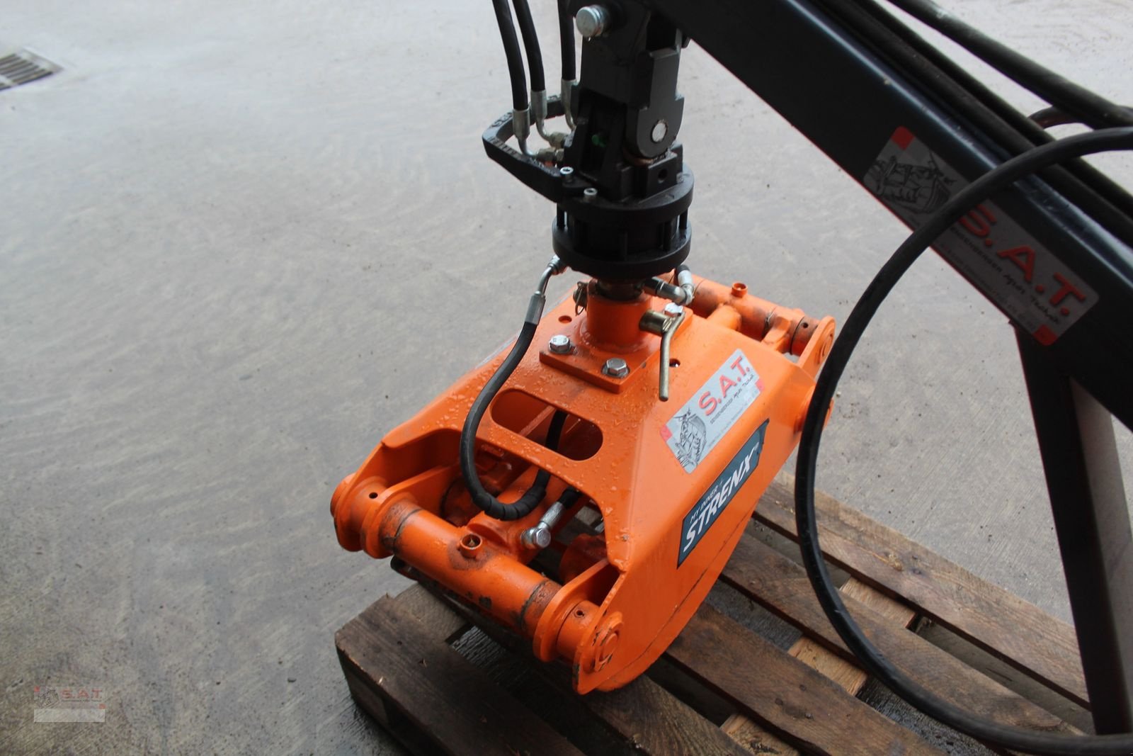 Ladekrane & Rückezange a típus Sonstige Rückezange-Ausleger-Rotator, Gebrauchtmaschine ekkor: Eberschwang (Kép 5)