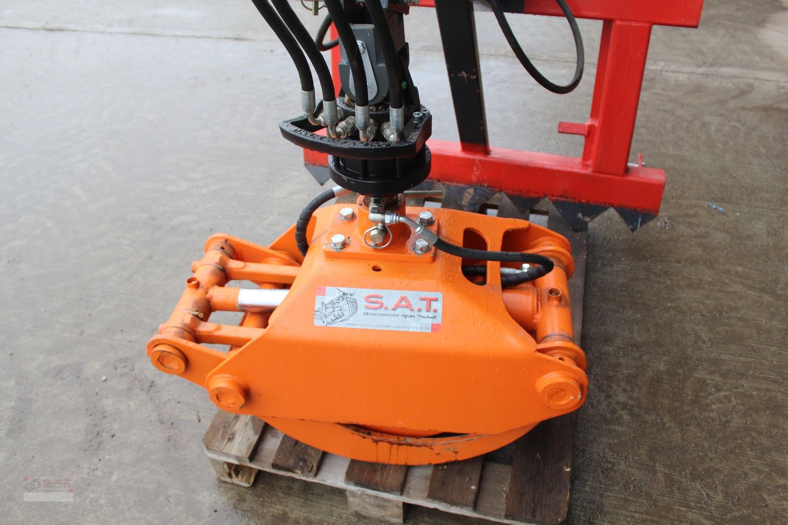 Ladekrane & Rückezange a típus Sonstige Rückezange-Ausleger-Rotator, Gebrauchtmaschine ekkor: Eberschwang (Kép 6)