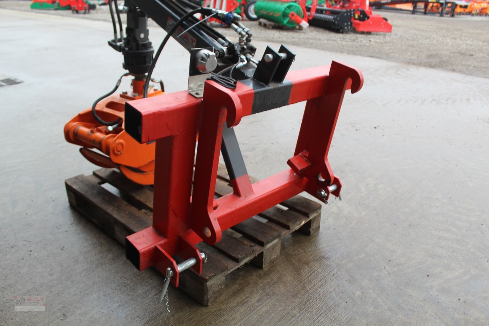 Ladekrane & Rückezange a típus Sonstige Rückezange-Ausleger-Rotator, Gebrauchtmaschine ekkor: Eberschwang (Kép 3)