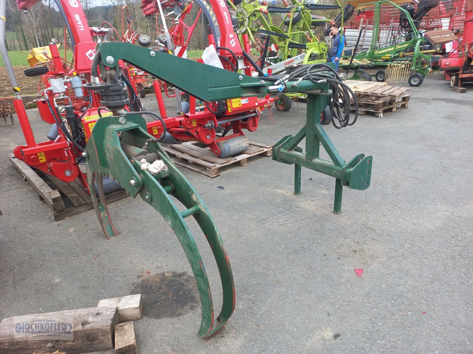 Ladekrane & Rückezange of the type Sonstige Rückezange gebraucht, Gebrauchtmaschine in Wies (Picture 1)