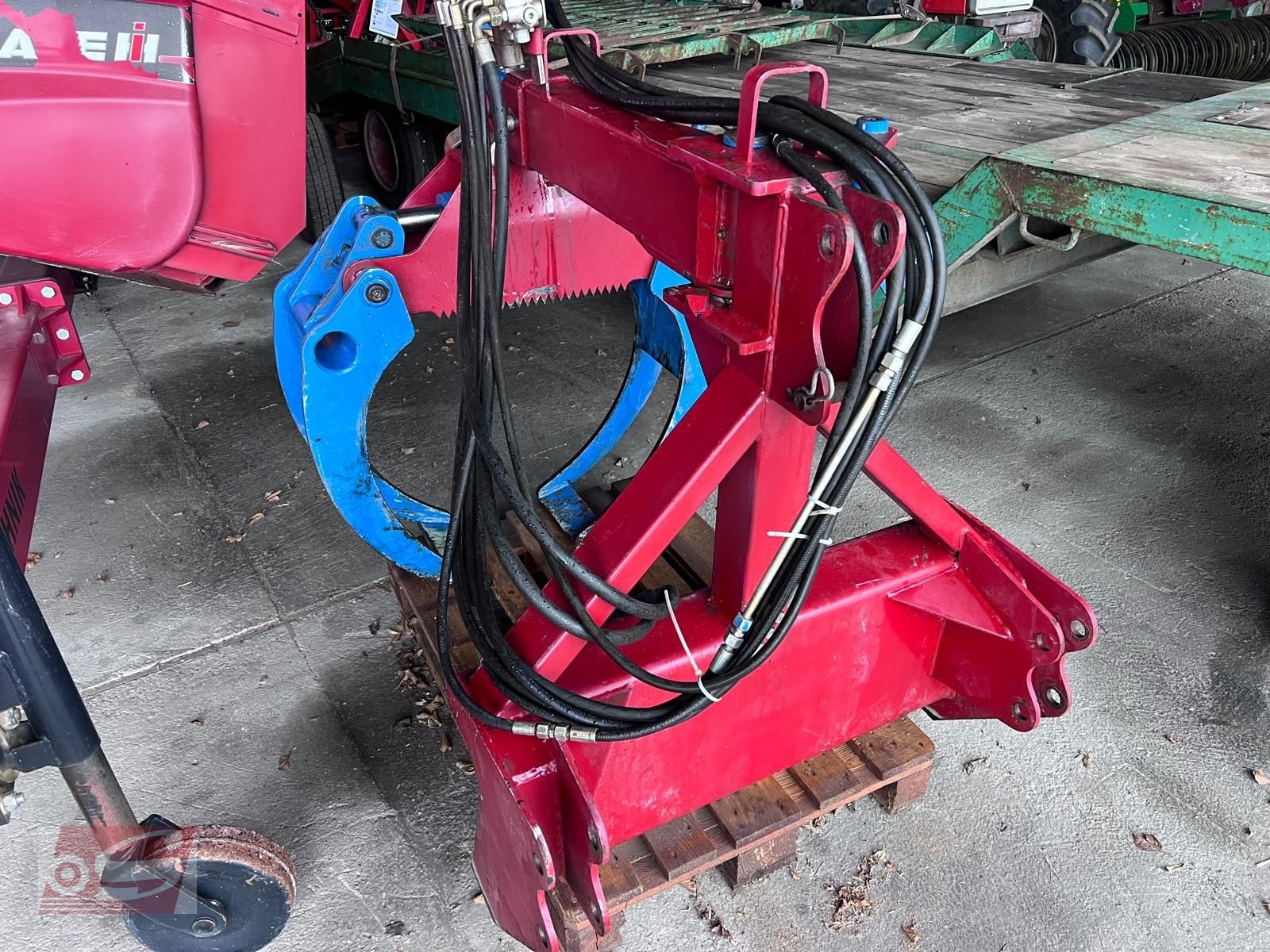 Ladekrane & Rückezange Türe ait Sonstige Rückezange mit Rotoator, Gebrauchtmaschine içinde Offenhausen (resim 5)