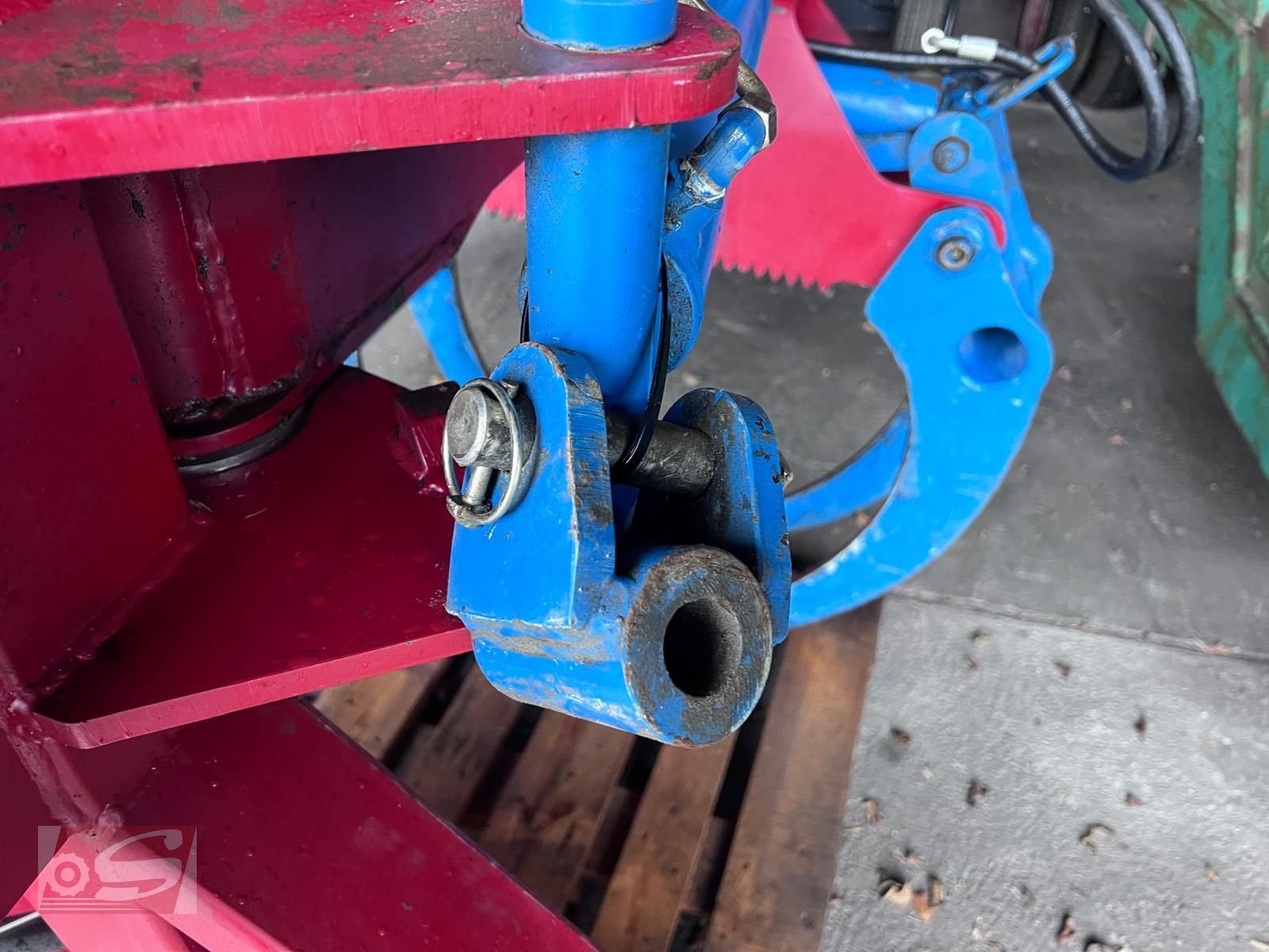 Ladekrane & Rückezange Türe ait Sonstige Rückezange mit Rotoator, Gebrauchtmaschine içinde Offenhausen (resim 8)