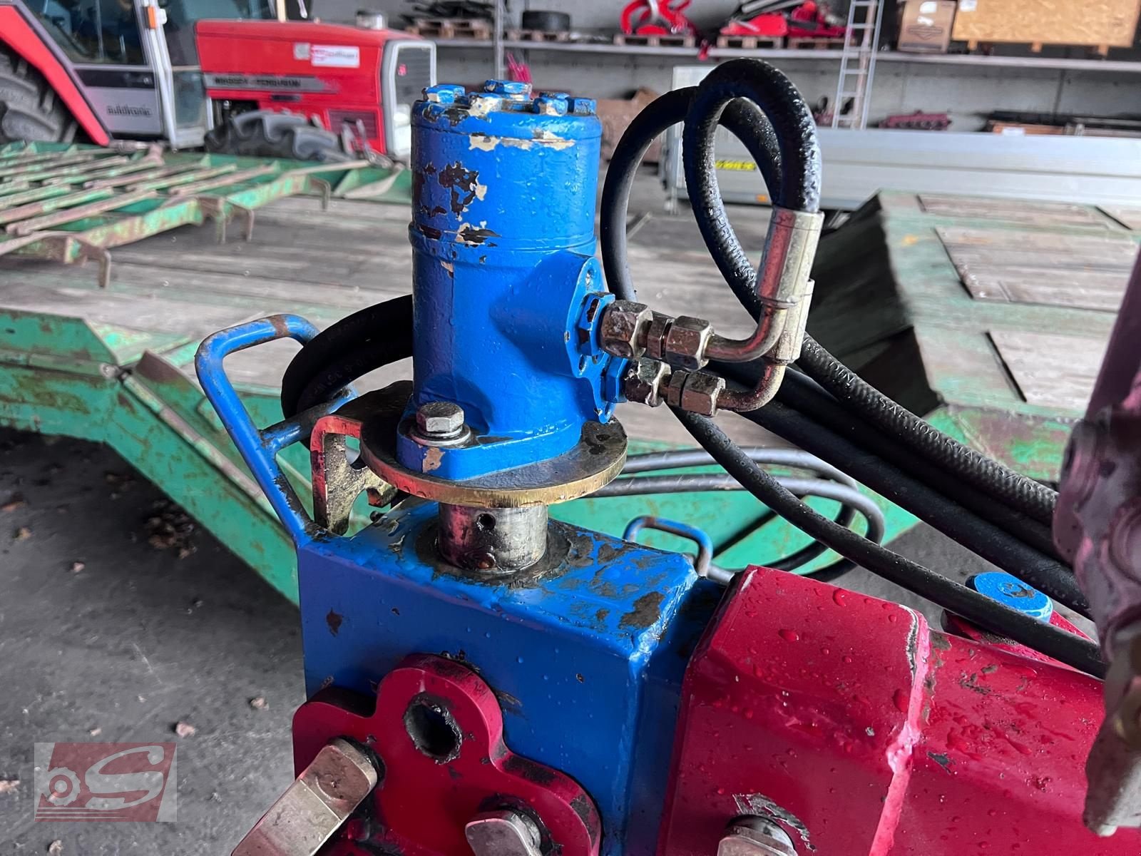 Ladekrane & Rückezange Türe ait Sonstige Rückezange mit Rotoator, Gebrauchtmaschine içinde Offenhausen (resim 7)