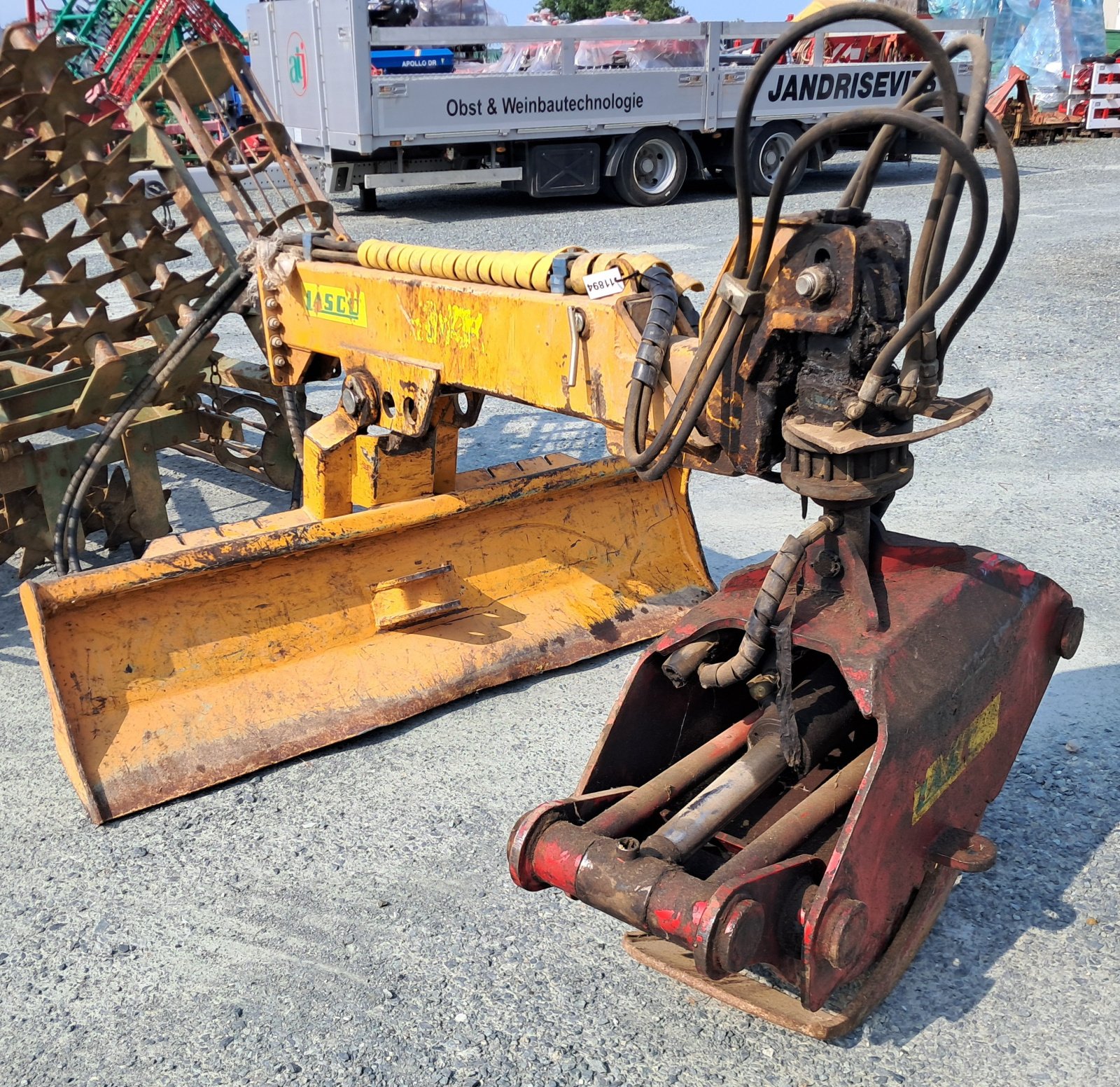 Ladekrane & Rückezange des Typs Sonstige Rückezange, Gebrauchtmaschine in Strem (Bild 1)