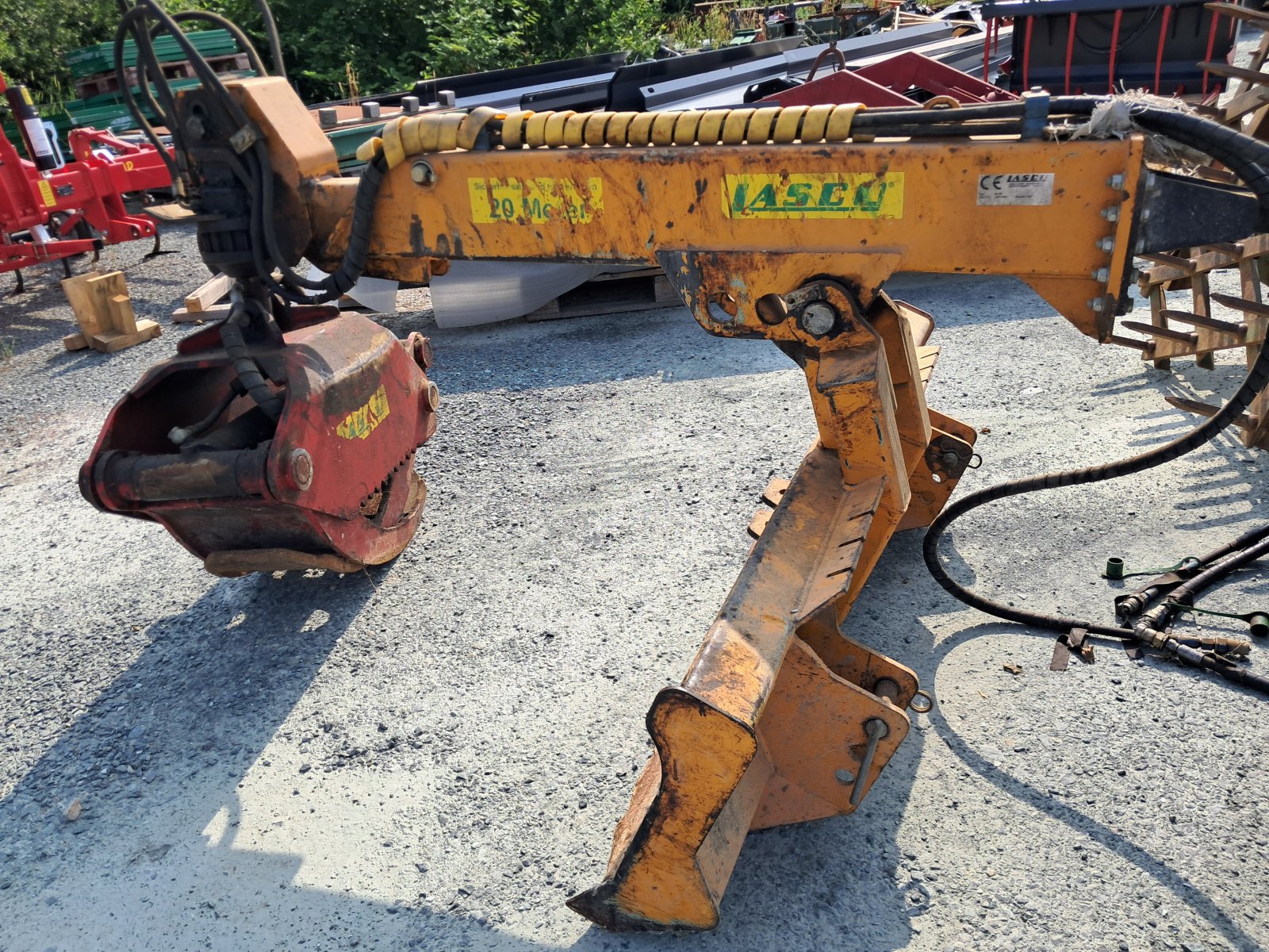 Ladekrane & Rückezange des Typs Sonstige Rückezange, Gebrauchtmaschine in Strem (Bild 4)