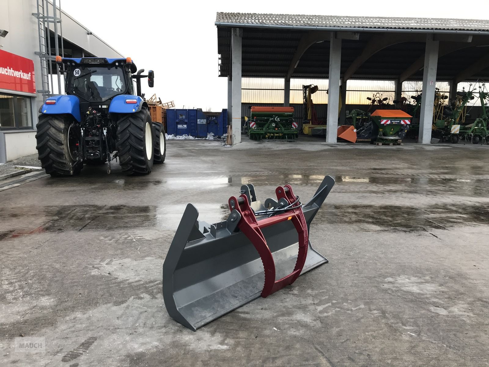 Ladekrane & Rückezange типа Stekro Polterschild 1,8m, Neumaschine в Burgkirchen (Фотография 3)