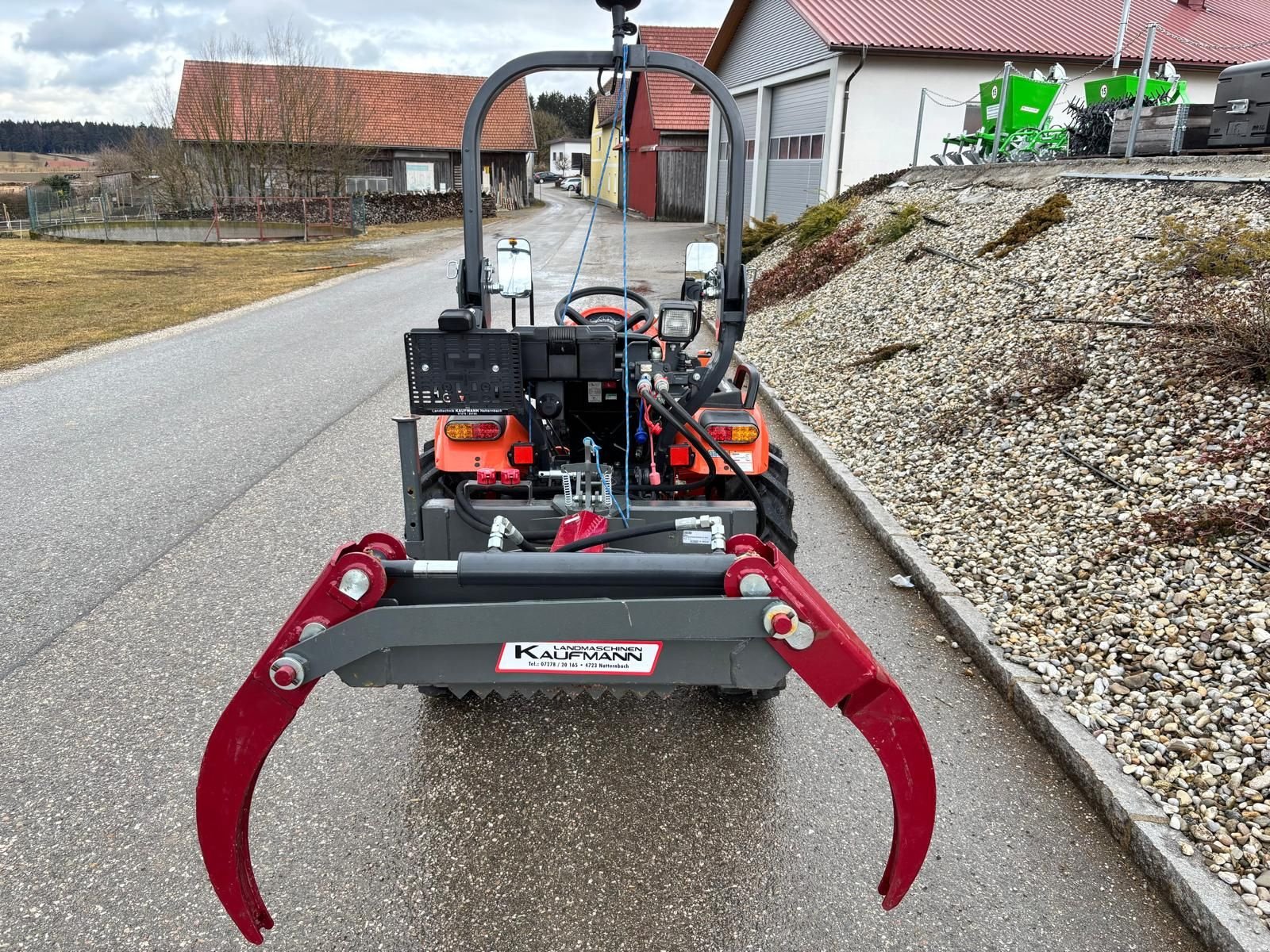 Ladekrane & Rückezange of the type Stekro Rückezange 1500 Mini, Neumaschine in NATTERNBACH (Picture 17)