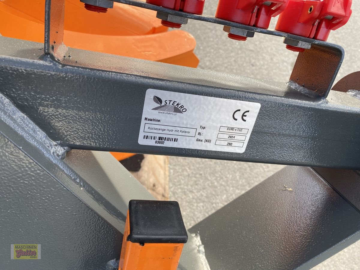 Ladekrane & Rückezange typu Stekro Rückezange 185 mit Rotator, Neumaschine w Kötschach (Zdjęcie 11)