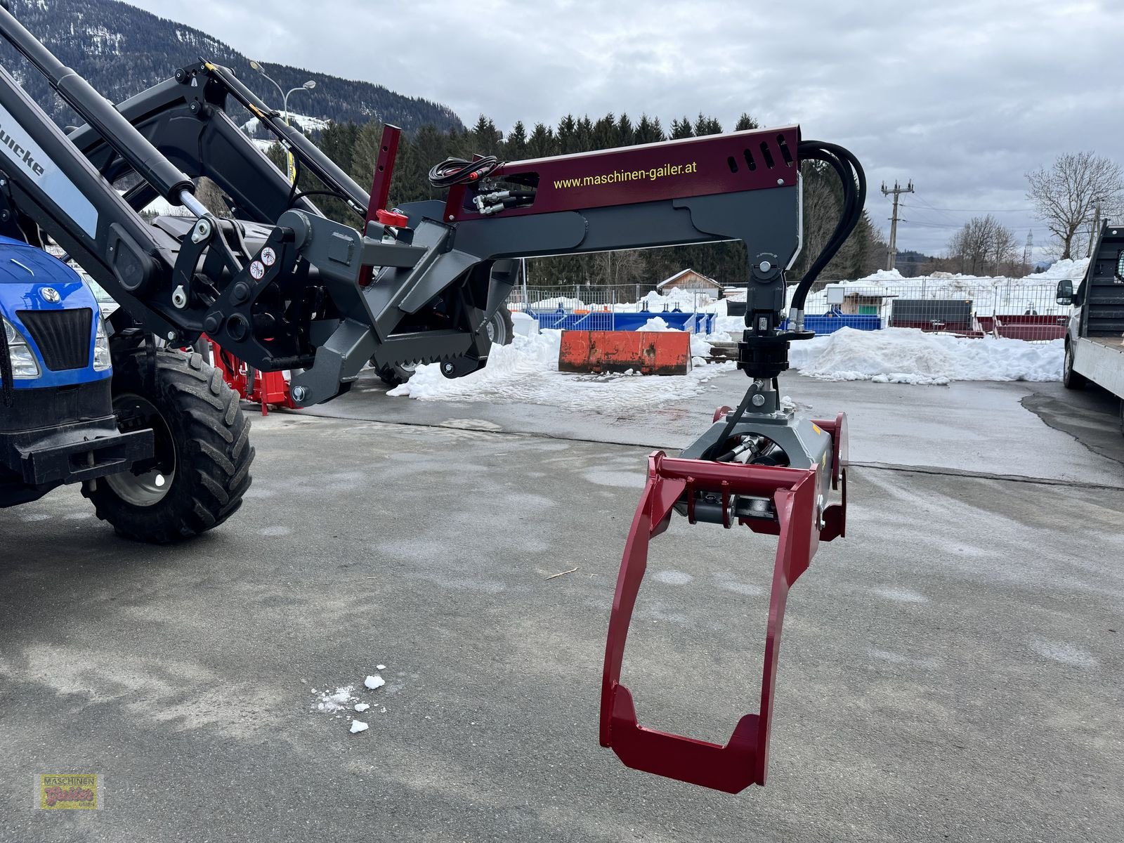 Ladekrane & Rückezange del tipo Stekro Rückezange 185 mit Rotator, Neumaschine en Kötschach (Imagen 8)