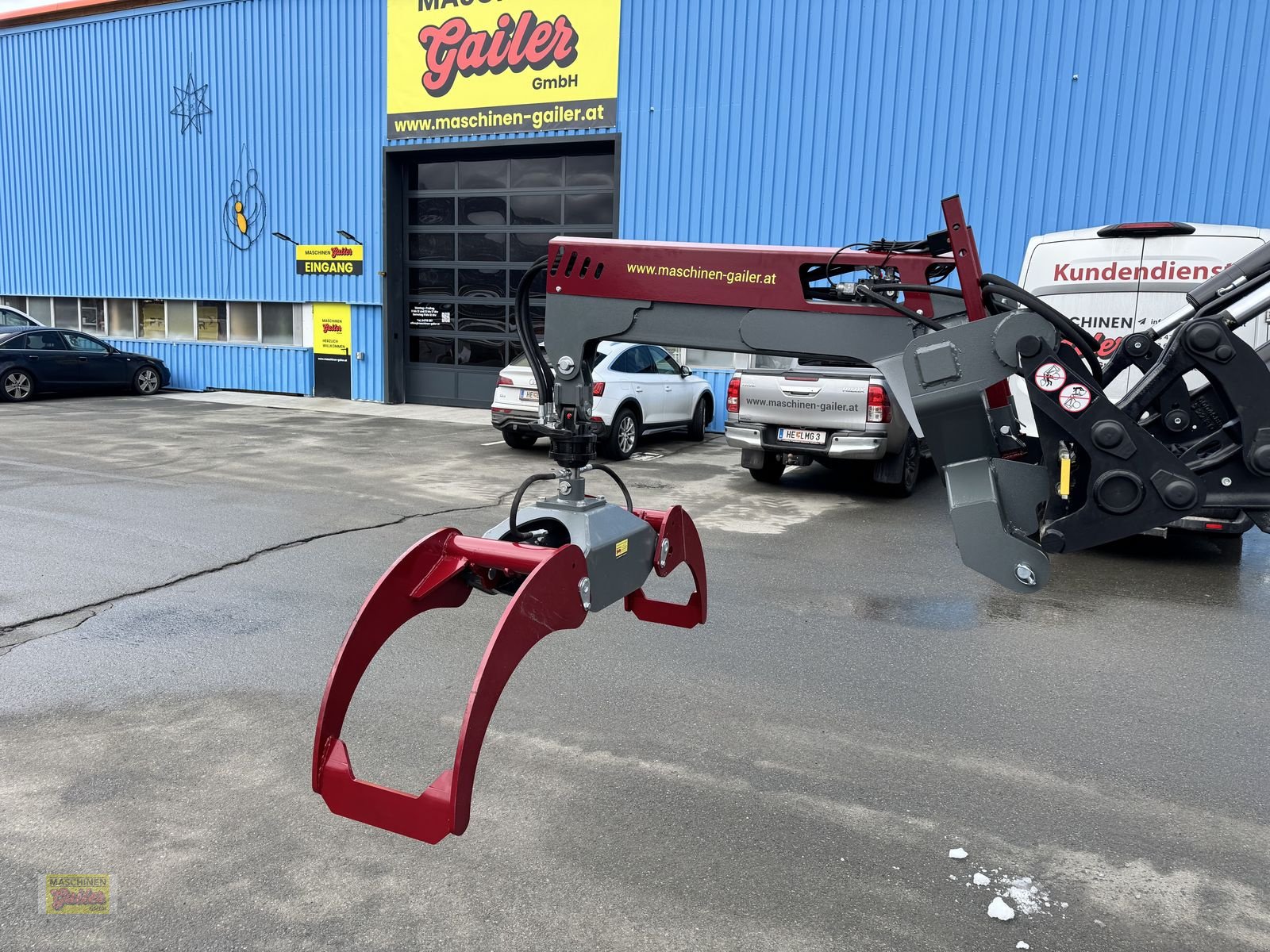 Ladekrane & Rückezange del tipo Stekro Rückezange 185 mit Rotator, Neumaschine en Kötschach (Imagen 2)