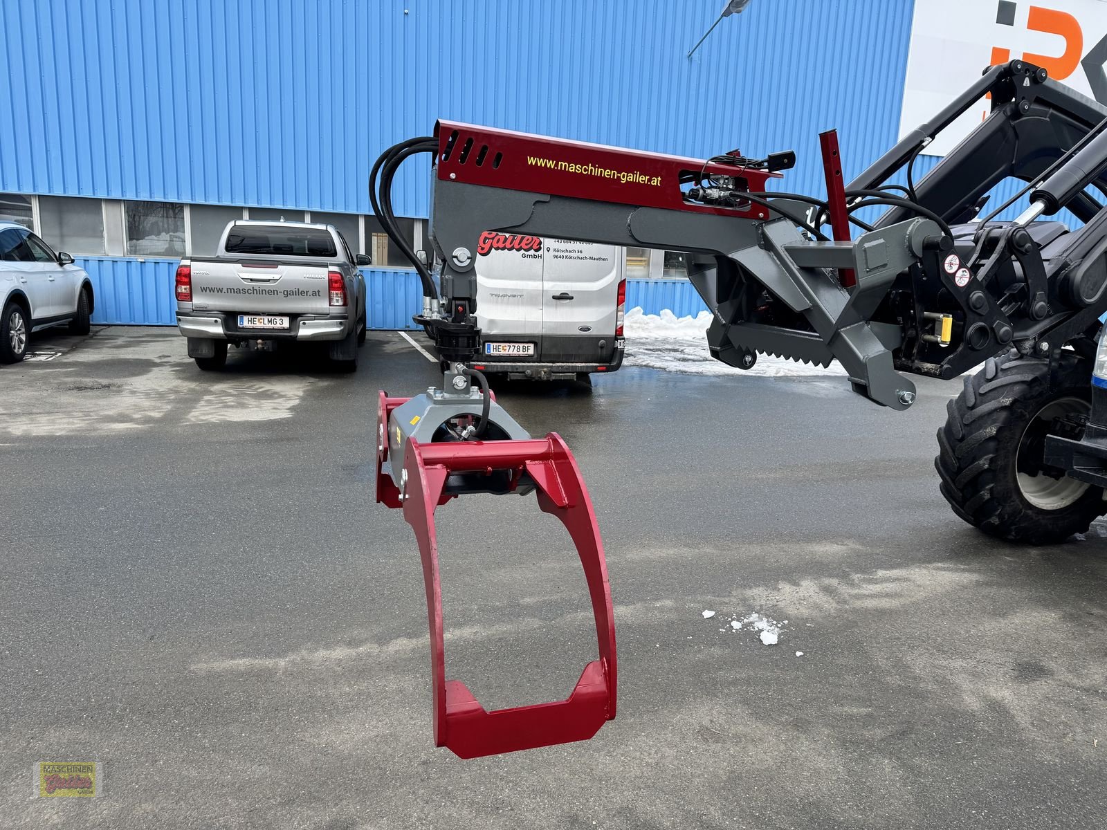 Ladekrane & Rückezange del tipo Stekro Rückezange 185 mit Rotator, Neumaschine en Kötschach (Imagen 3)