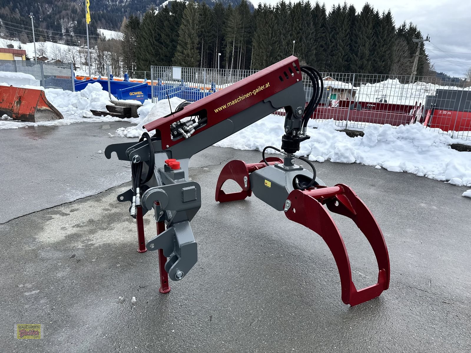 Ladekrane & Rückezange del tipo Stekro Rückezange 185 mit Rotator, Neumaschine en Kötschach (Imagen 29)