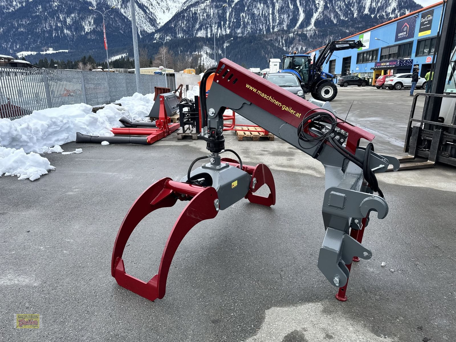 Ladekrane & Rückezange del tipo Stekro Rückezange 185 mit Rotator, Neumaschine en Kötschach (Imagen 25)