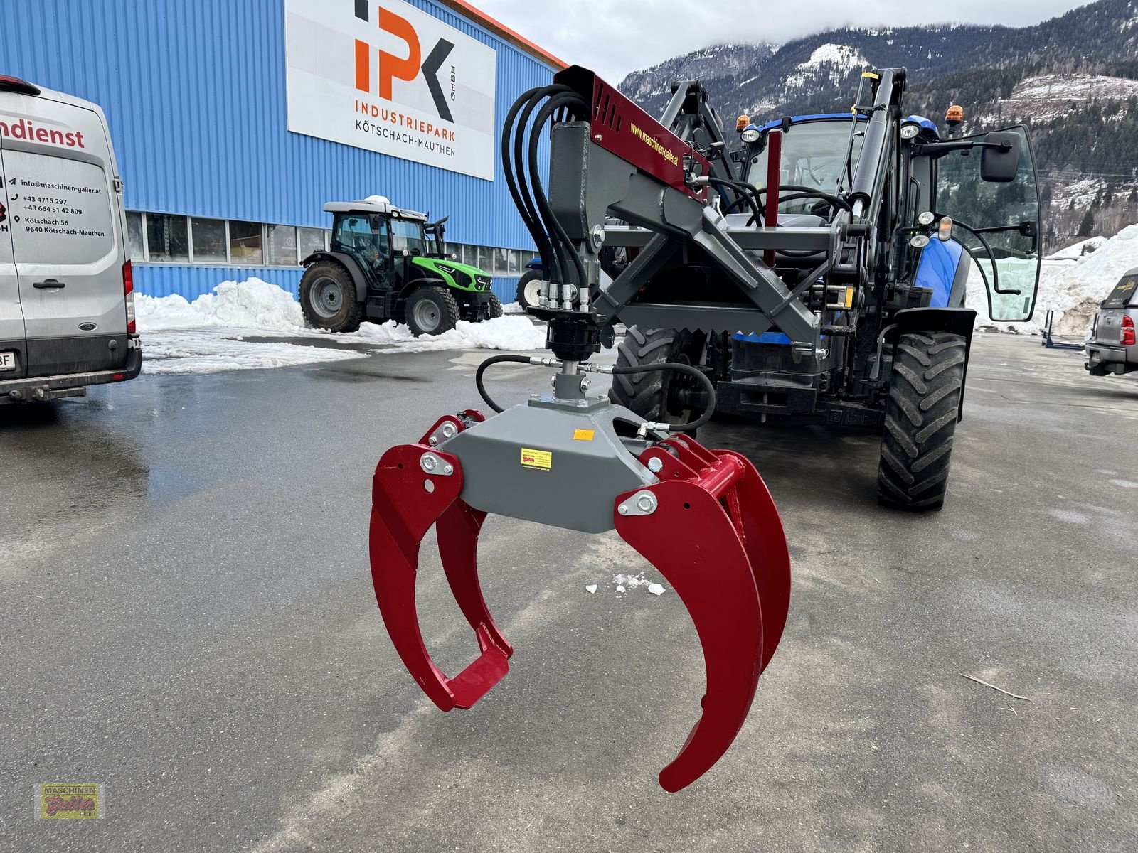 Ladekrane & Rückezange del tipo Stekro Rückezange 185 mit Rotator, Neumaschine en Kötschach (Imagen 13)