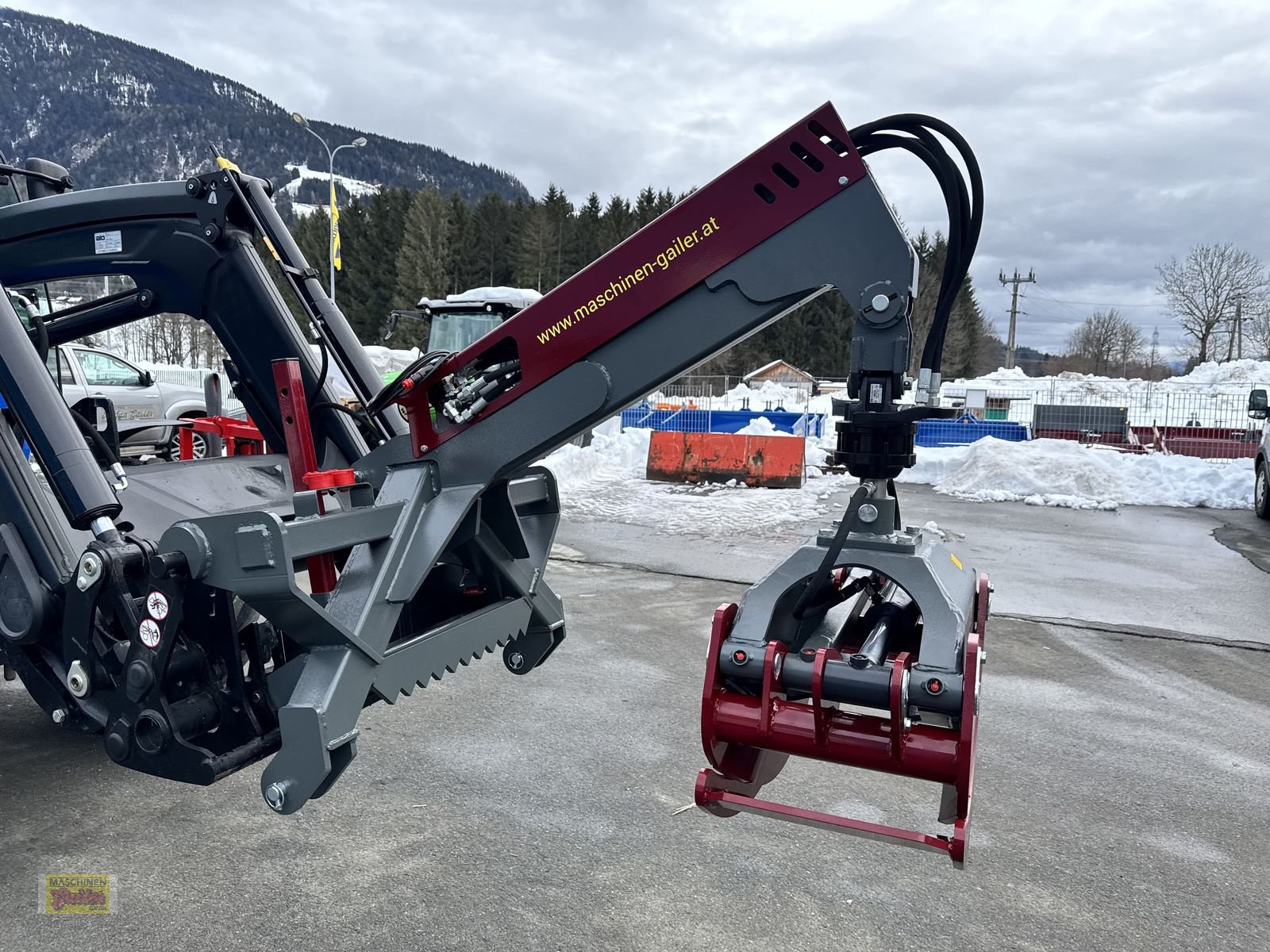Ladekrane & Rückezange del tipo Stekro Rückezange 185 mit Rotator, Neumaschine en Kötschach (Imagen 18)