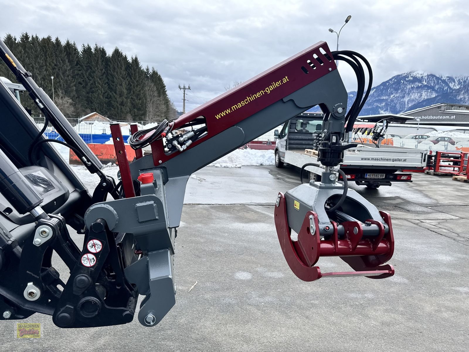 Ladekrane & Rückezange del tipo Stekro Rückezange 185 mit Rotator, Neumaschine en Kötschach (Imagen 19)