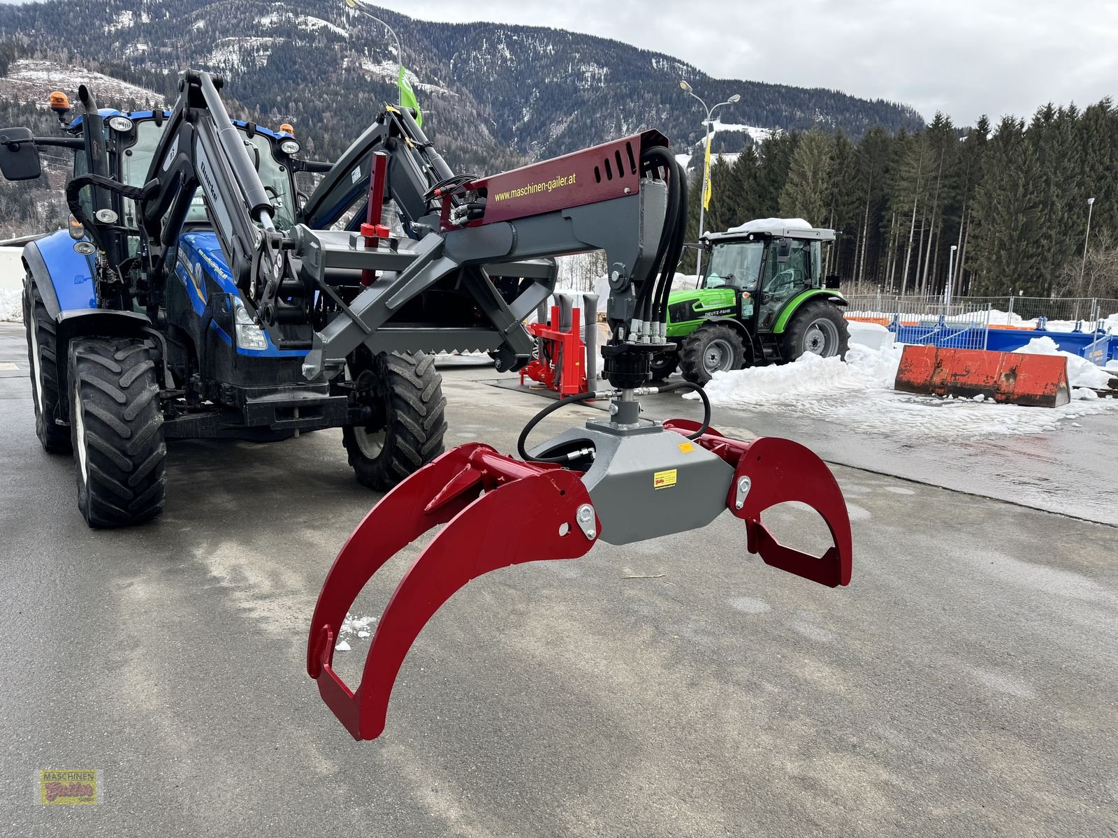 Ladekrane & Rückezange del tipo Stekro Rückezange 185 mit Rotator, Neumaschine en Kötschach (Imagen 7)
