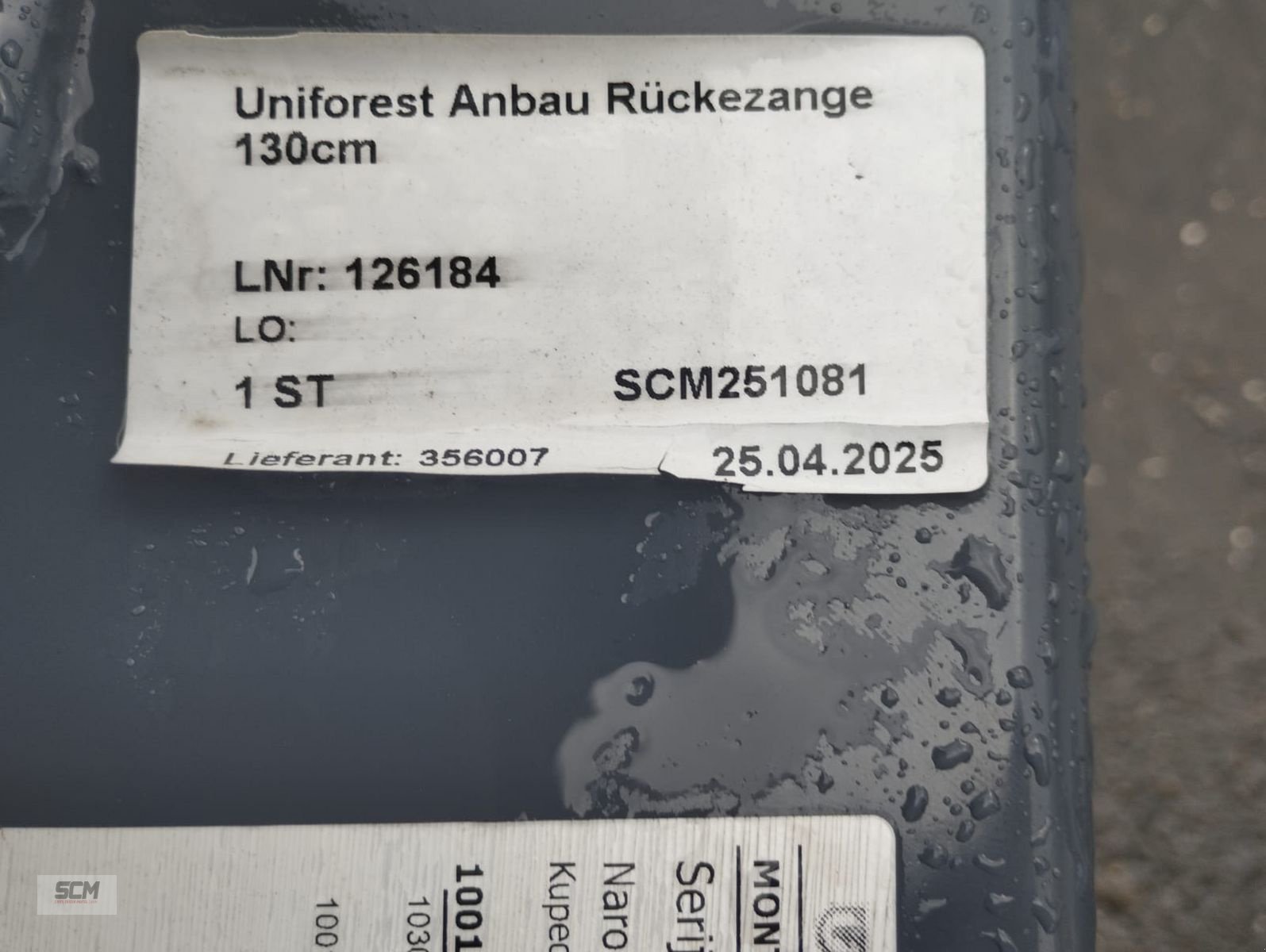 Ladekrane & Rückezange of the type Uniforest Scorpion 1300 FH, Neumaschine in St. Marein (Picture 8)