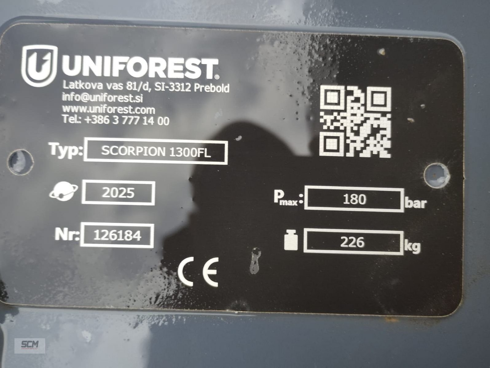 Ladekrane & Rückezange of the type Uniforest Scorpion 1300 FH, Neumaschine in St. Marein (Picture 7)