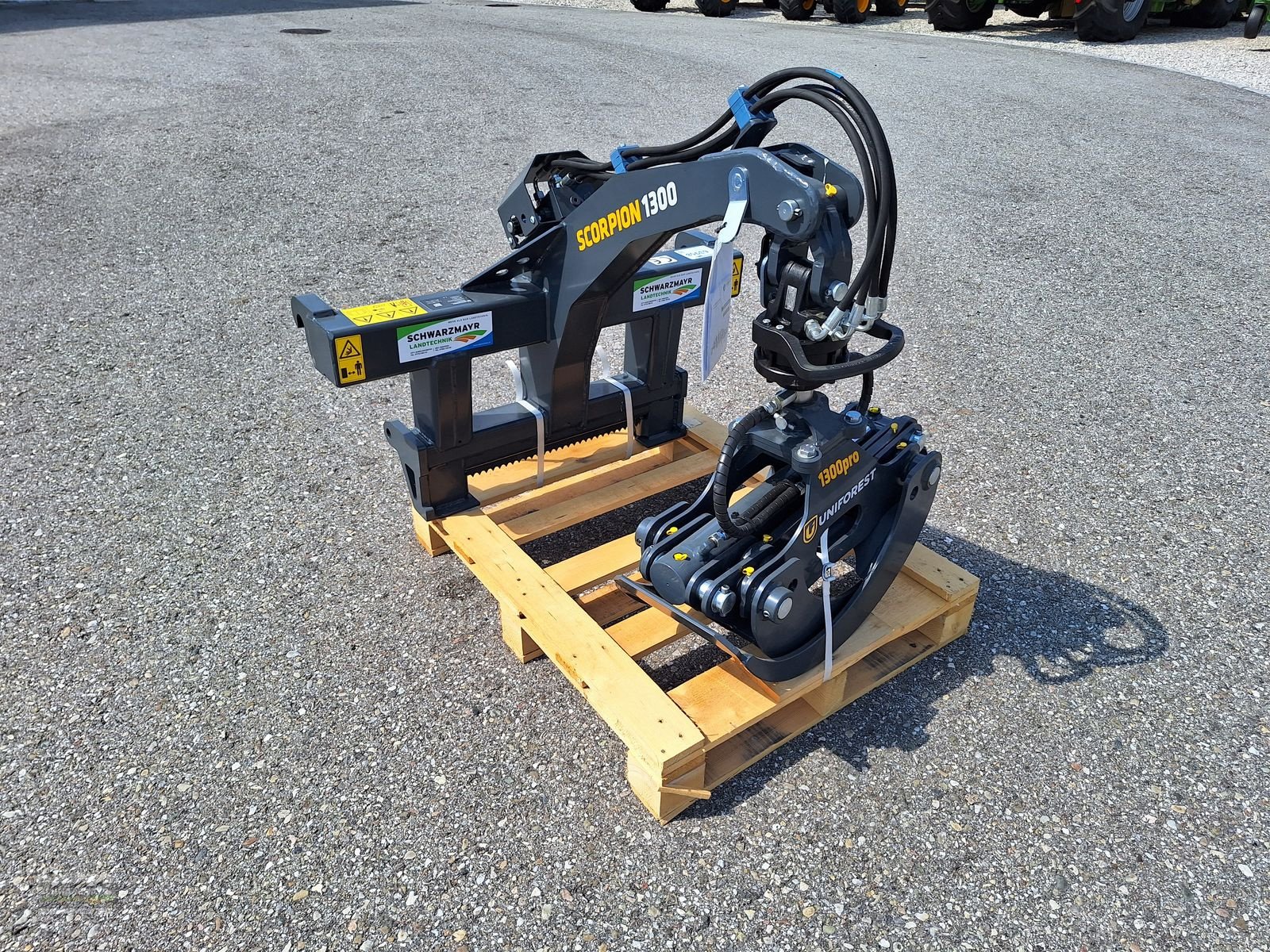 Ladekrane & Rückezange typu Uniforest Scorpion 1300FH+, Neumaschine v Aurolzmünster (Obrázek 2)