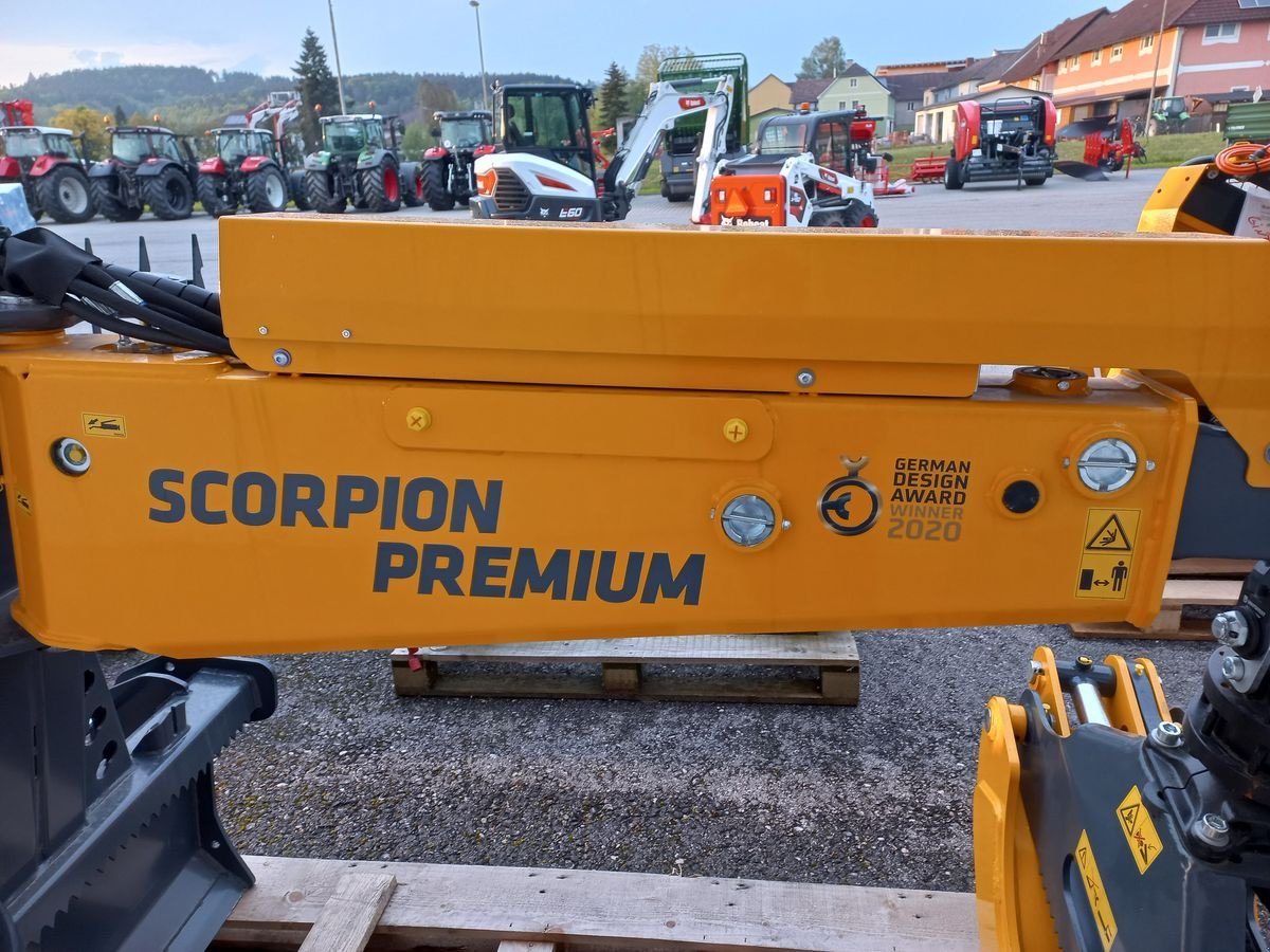 Ladekrane & Rückezange des Typs Uniforest Scorpion PRO 3 PREMIUM, Gebrauchtmaschine in Saxen (Bild 9)