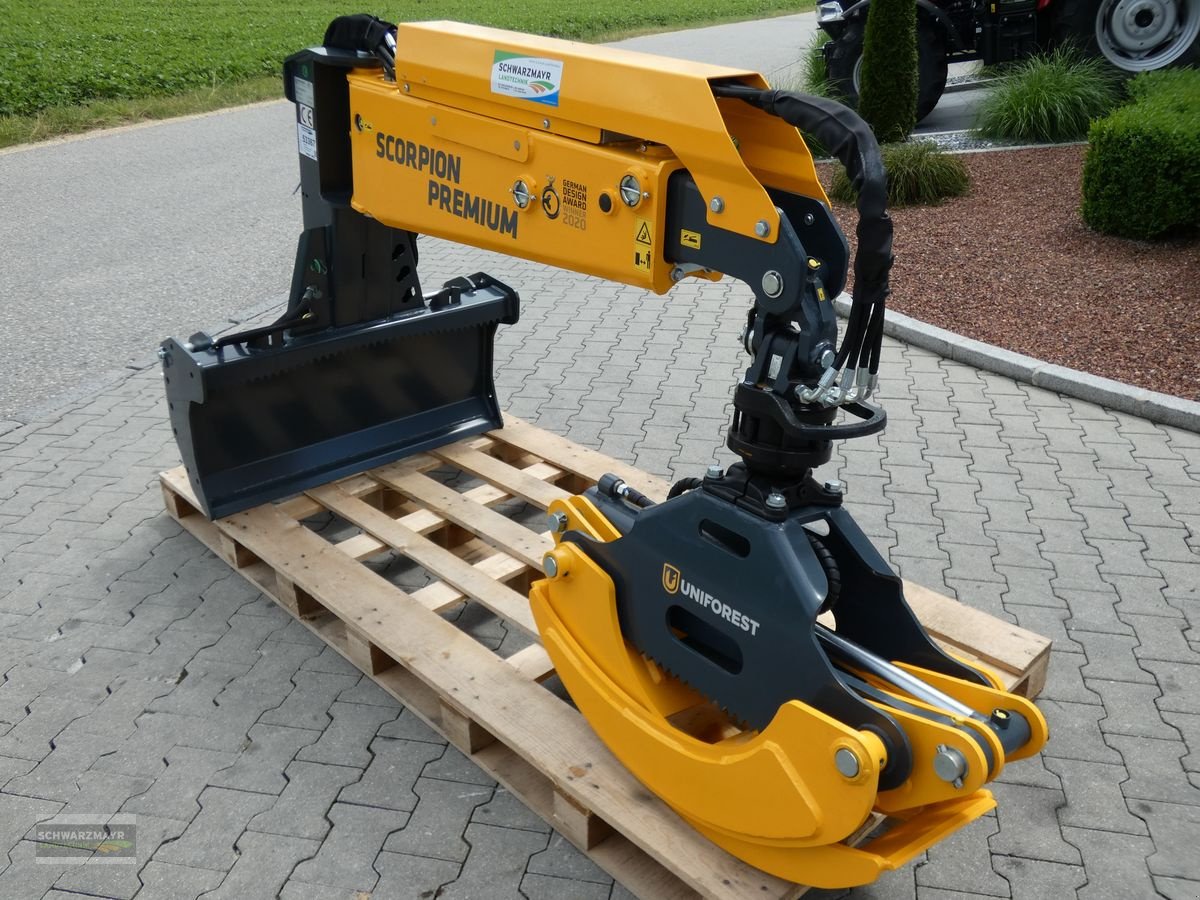 Ladekrane & Rückezange типа Uniforest Scorpion Var 3 Premi, Neumaschine в Aurolzmünster (Фотография 9)