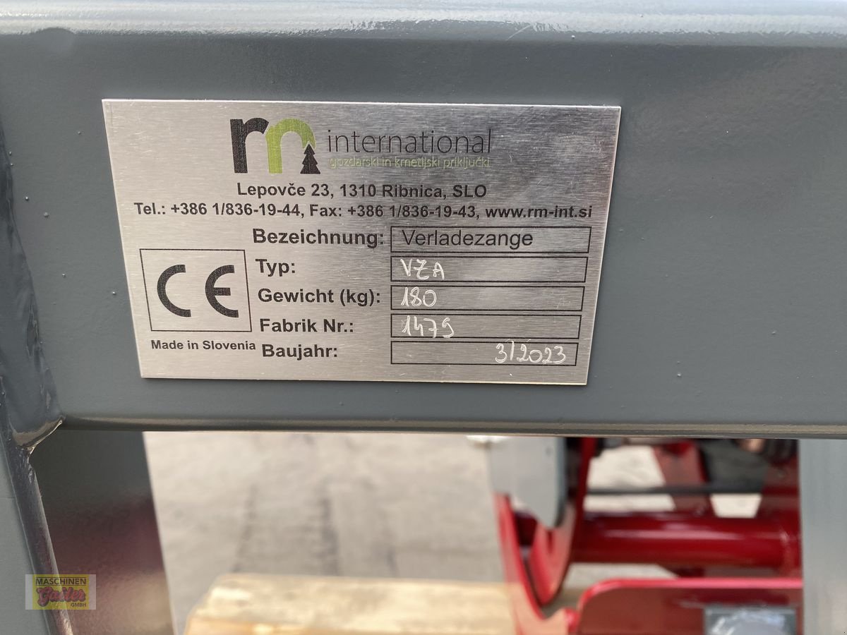 Ladekrane & Rückezange des Typs Unterreiner Holzzange VZA-Ecoline mit Euroaufnahme, Neumaschine in Kötschach (Bild 8)