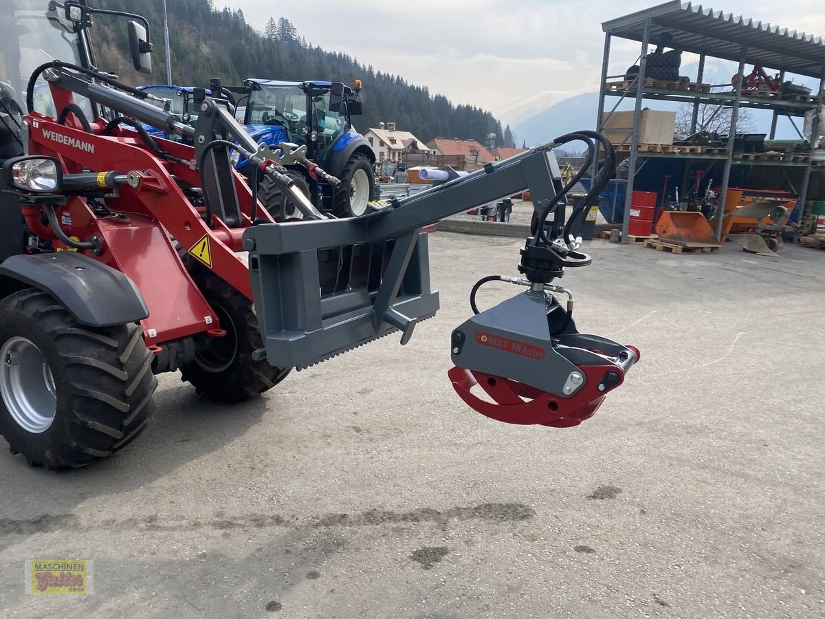 Ladekrane & Rückezange des Typs Unterreiner Holzzange VZA-Ecoline mit Euroaufnahme, Neumaschine in Kötschach (Bild 1)