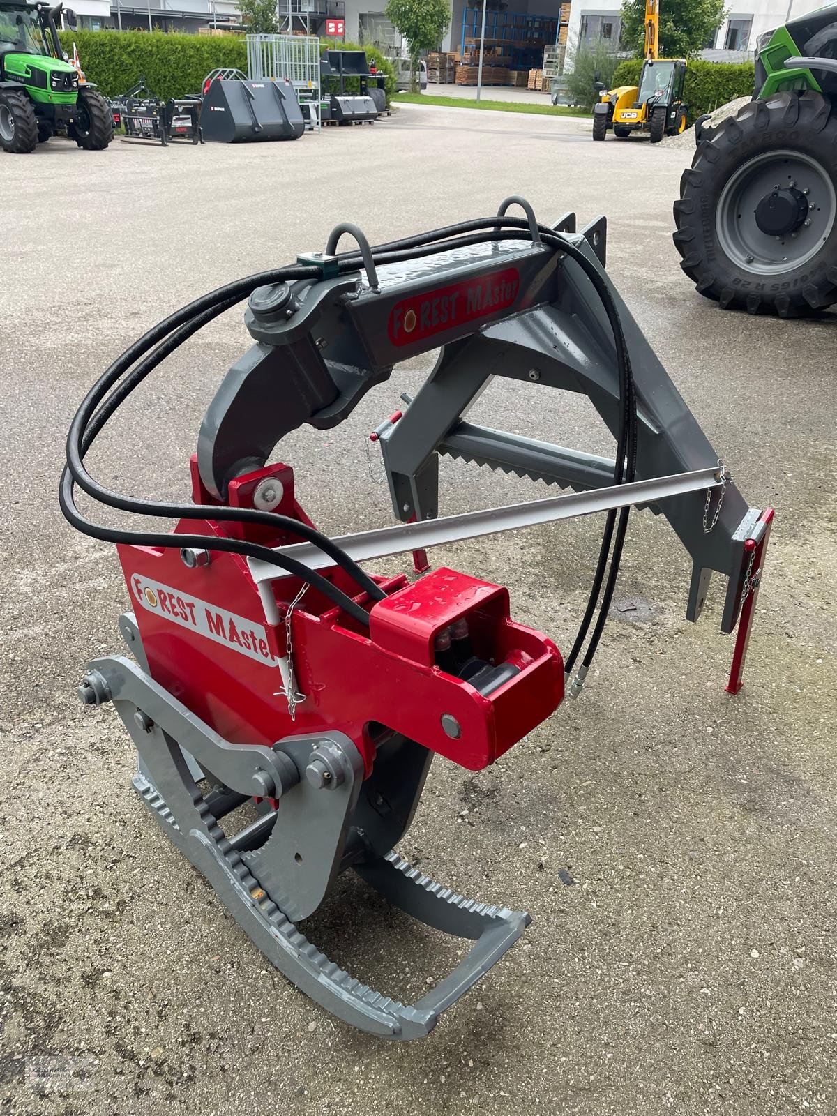 Ladekrane & Rückezange des Typs Unterreiner RZ 165, Neumaschine in Traunreut (Bild 1)