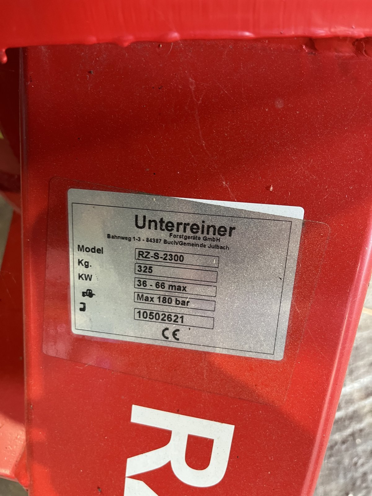 Ladekrane & Rückezange des Typs Unterreiner RZ_S_2300, Neumaschine in Hagenbüchach (Bild 2)