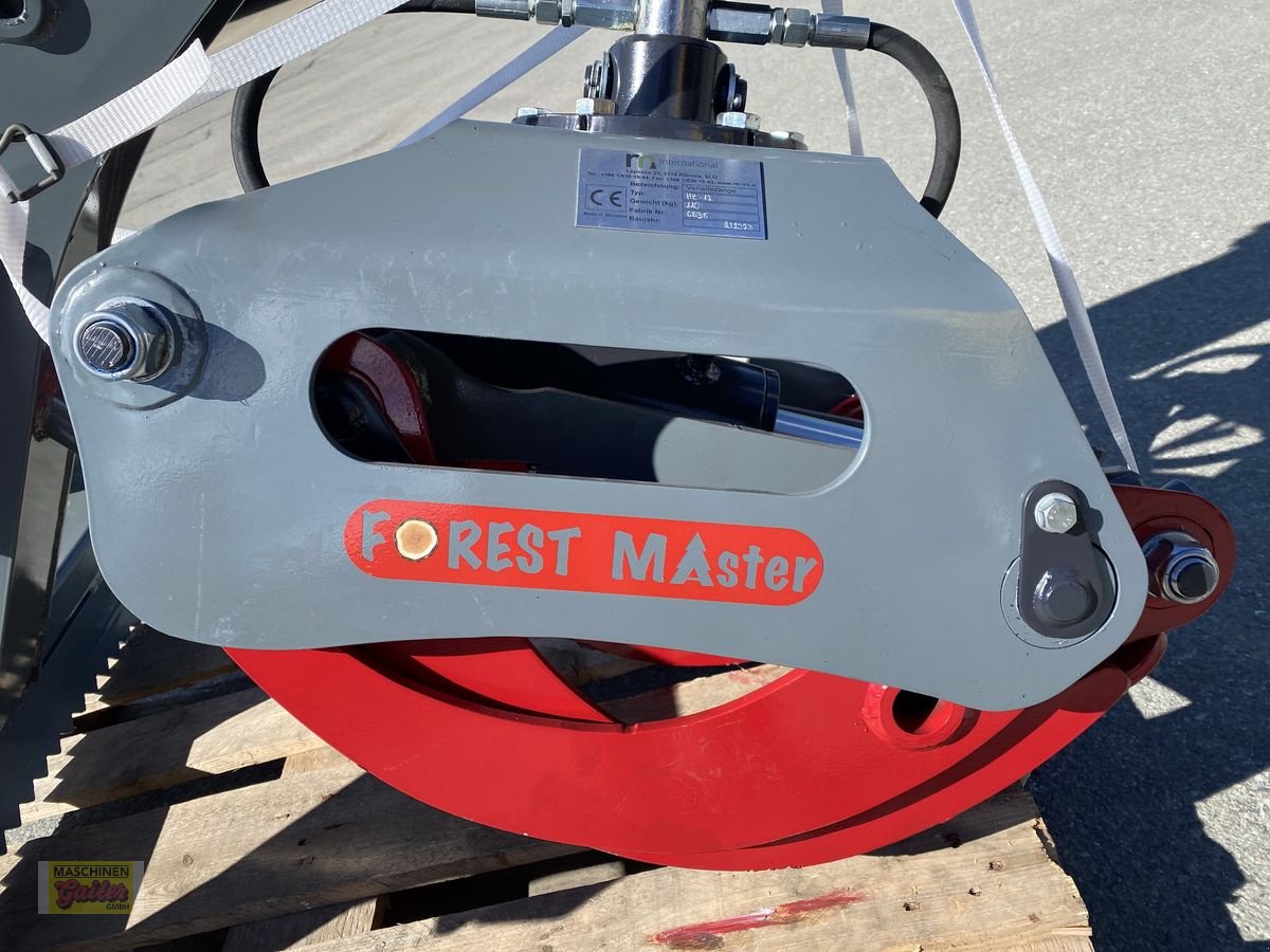 Ladekrane & Rückezange des Typs Unterreiner VZA-A profiLine HZ-12 Teleskop, Neumaschine in Kötschach (Bild 13)