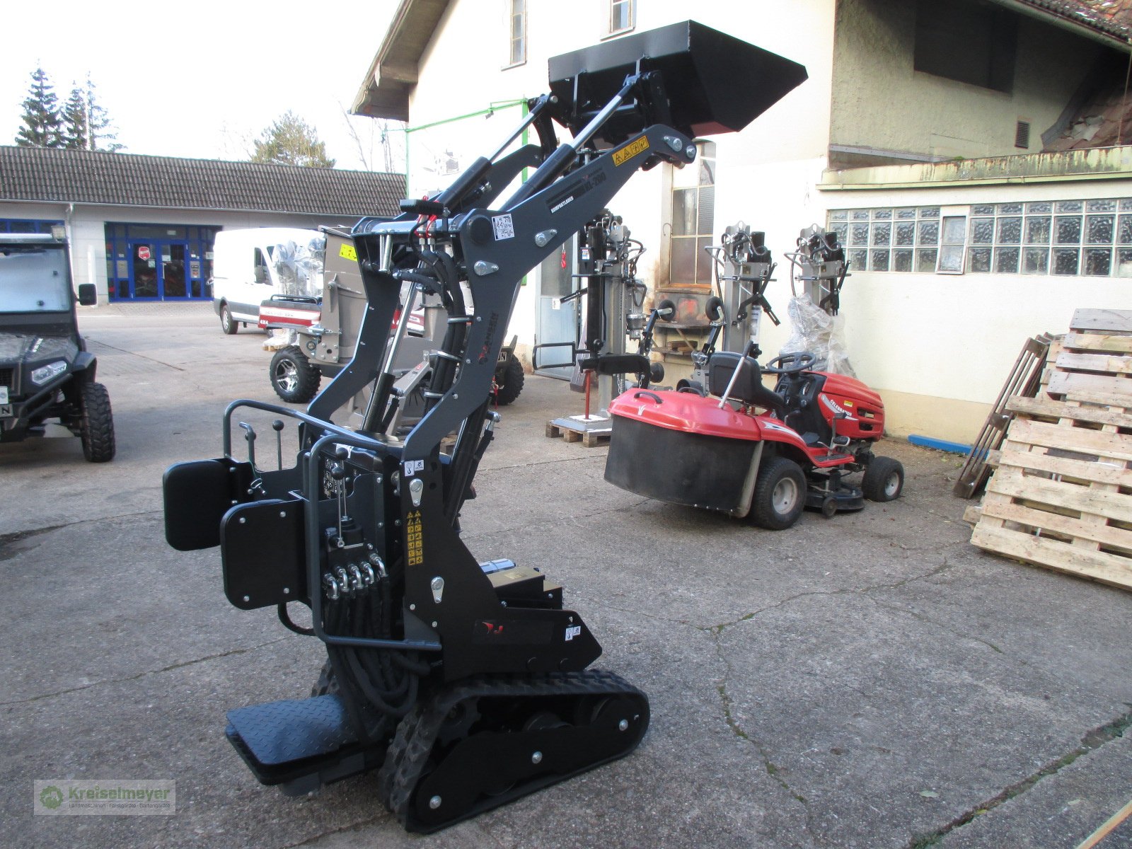 Laderaupe typu Jansen Kompaktlader KL-200, Neumaschine v Feuchtwangen (Obrázek 3)