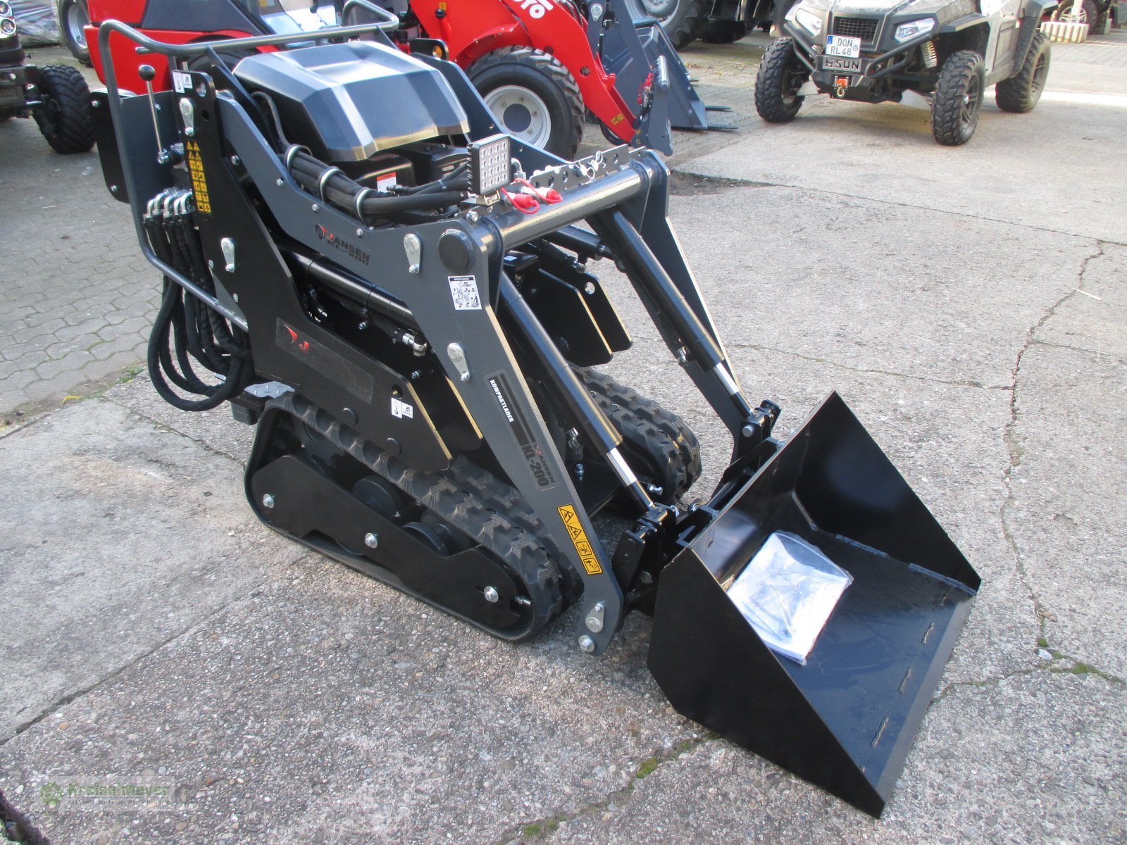 Laderaupe typu Jansen Kompaktlader KL-200, Neumaschine v Feuchtwangen (Obrázek 8)