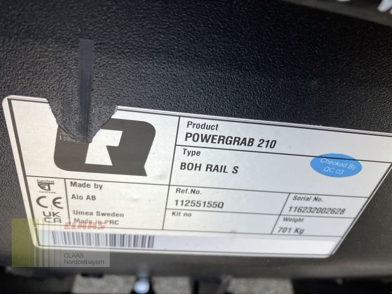 Ladeschaufel des Typs Alö 11255155Q POWERGRAB 210, Neumaschine in Freystadt (Bild 11)