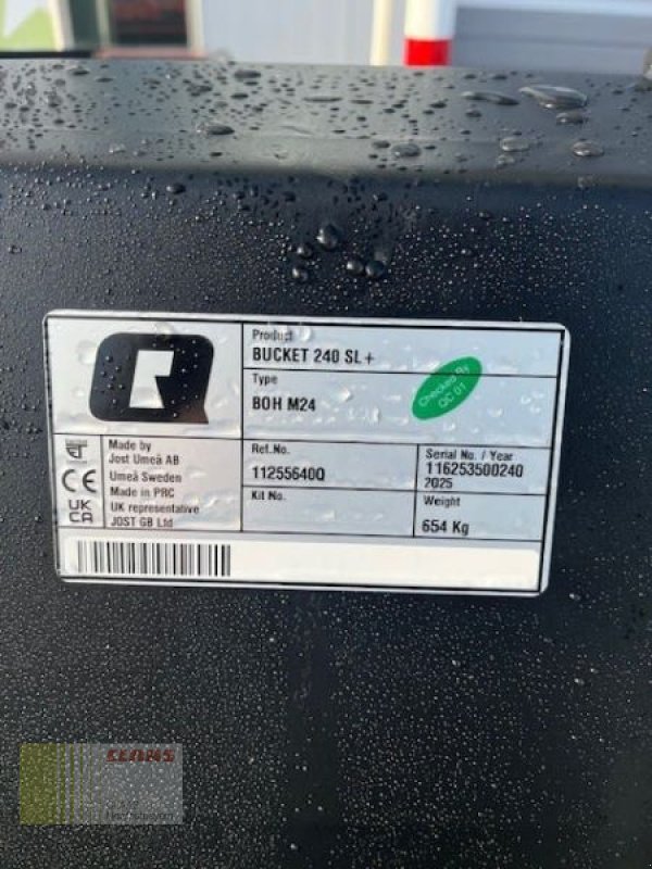 Ladeschaufel des Typs Alö 11255640Q SCHAUFEL SL+ 240, Neumaschine in Hollfeld (Bild 4)