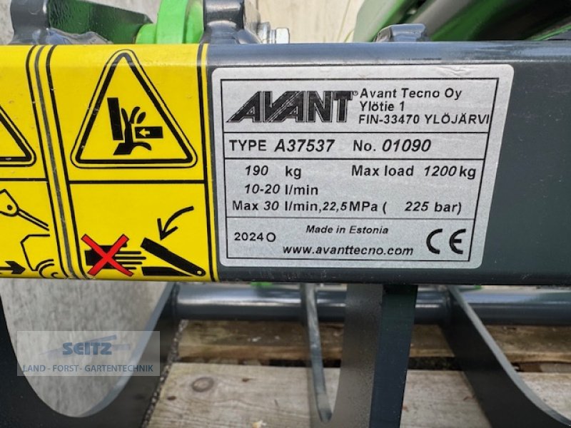 Ladeschaufel des Typs Avant Wurzelgreifer 1300 mm, Neumaschine in Lindenfels-Glattbach (Bild 3)