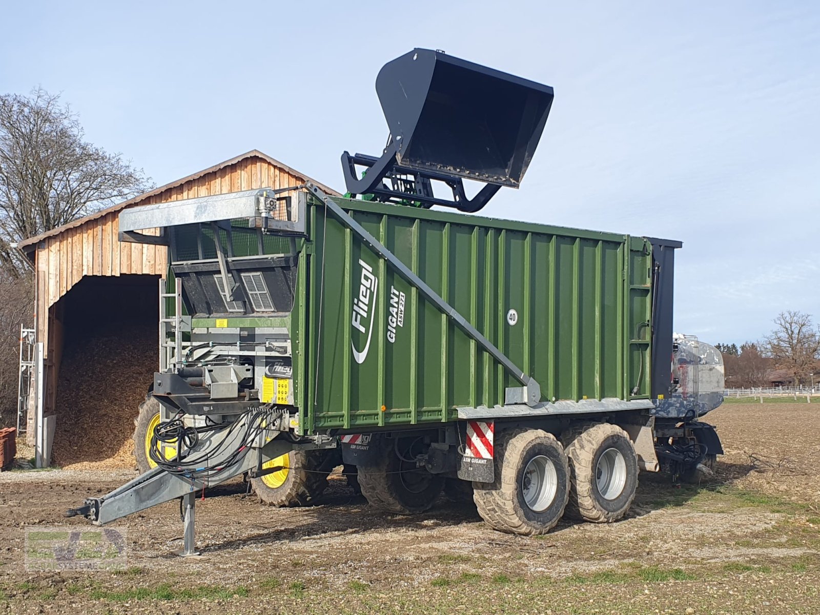 Ladeschaufel typu Baas BAAS Technik Hochkippschaufel, Gebrauchtmaschine w Ebersberg (Zdjęcie 3)