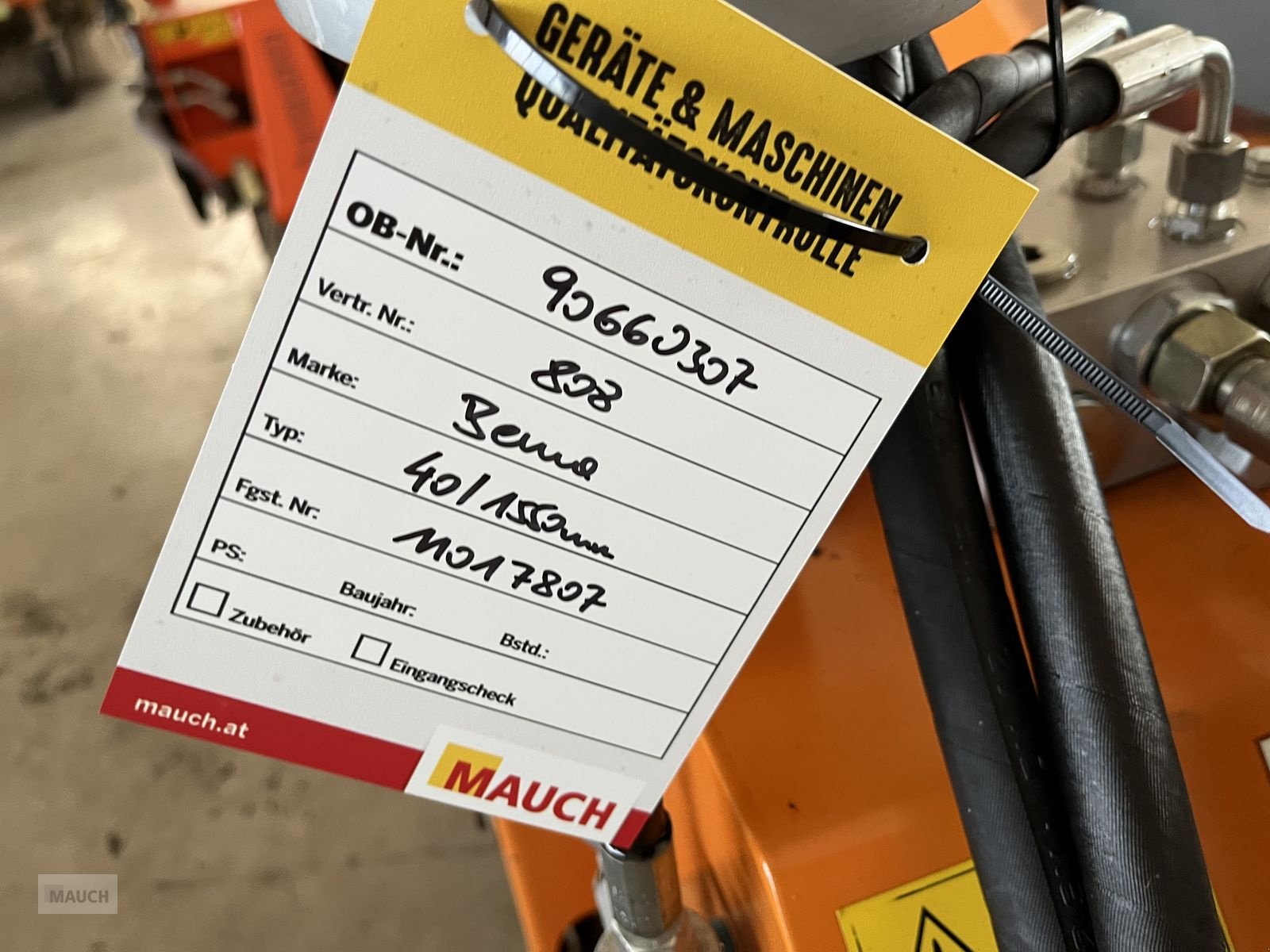 Ladeschaufel tipa Bema 40 Industrie 1550mm Staplergabel, Gebrauchtmaschine u Burgkirchen (Slika 10)