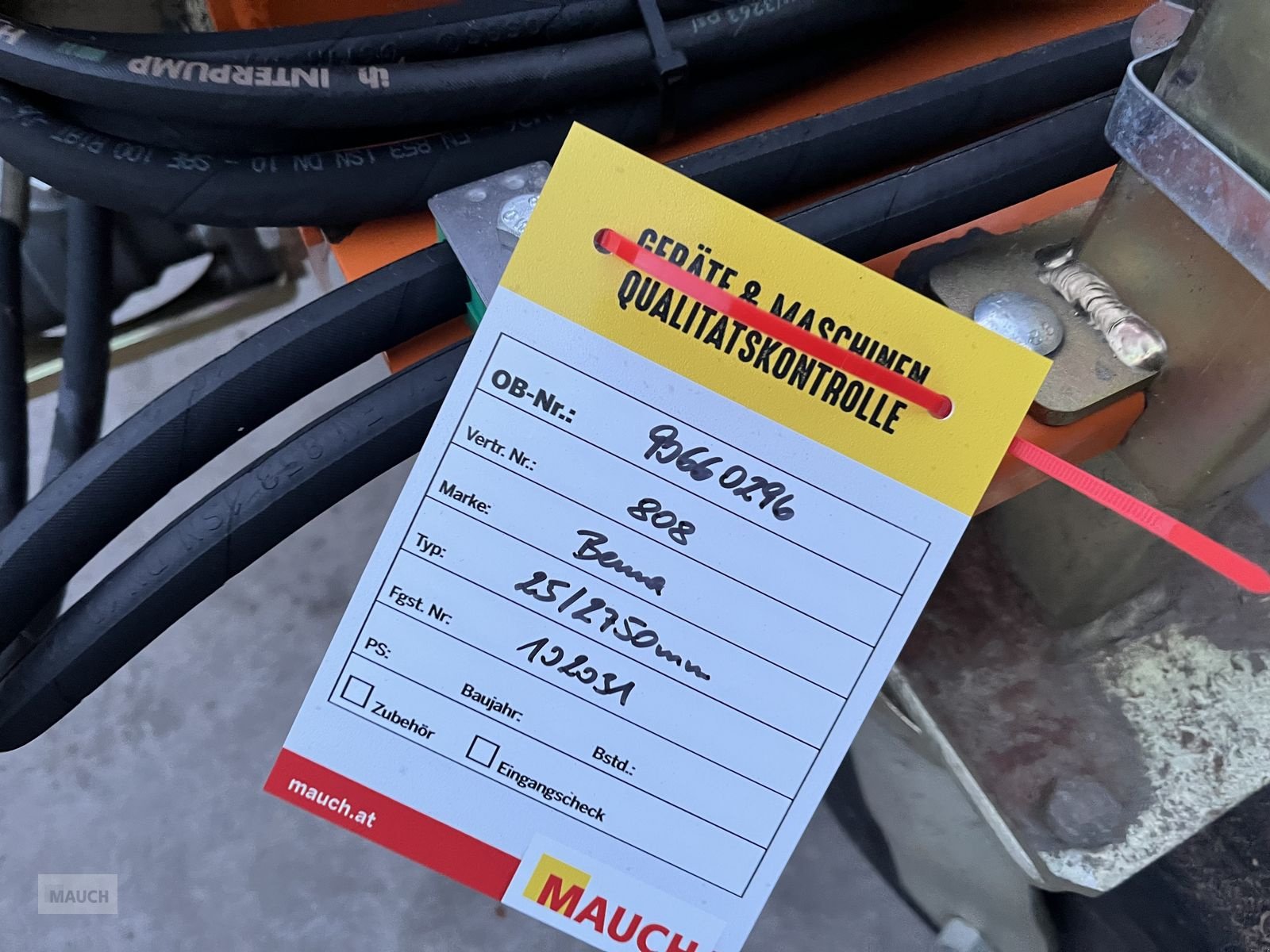 Ladeschaufel des Typs Bema Kehrmaschine 25 / 2750mm mit Merlo ZM2, Gebrauchtmaschine in Burgkirchen (Bild 10)