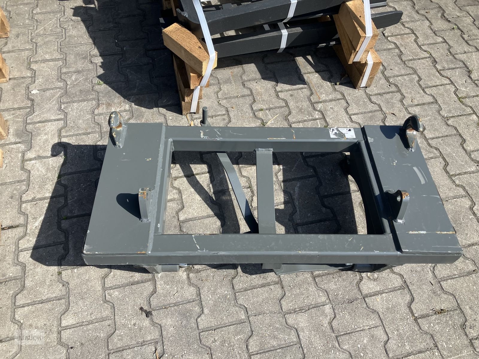 Ladeschaufel typu Bressel & Lade Adapter Euro auf  Zeppelin ZL-4B, Vorführmaschine v Burgkirchen (Obrázek 3)