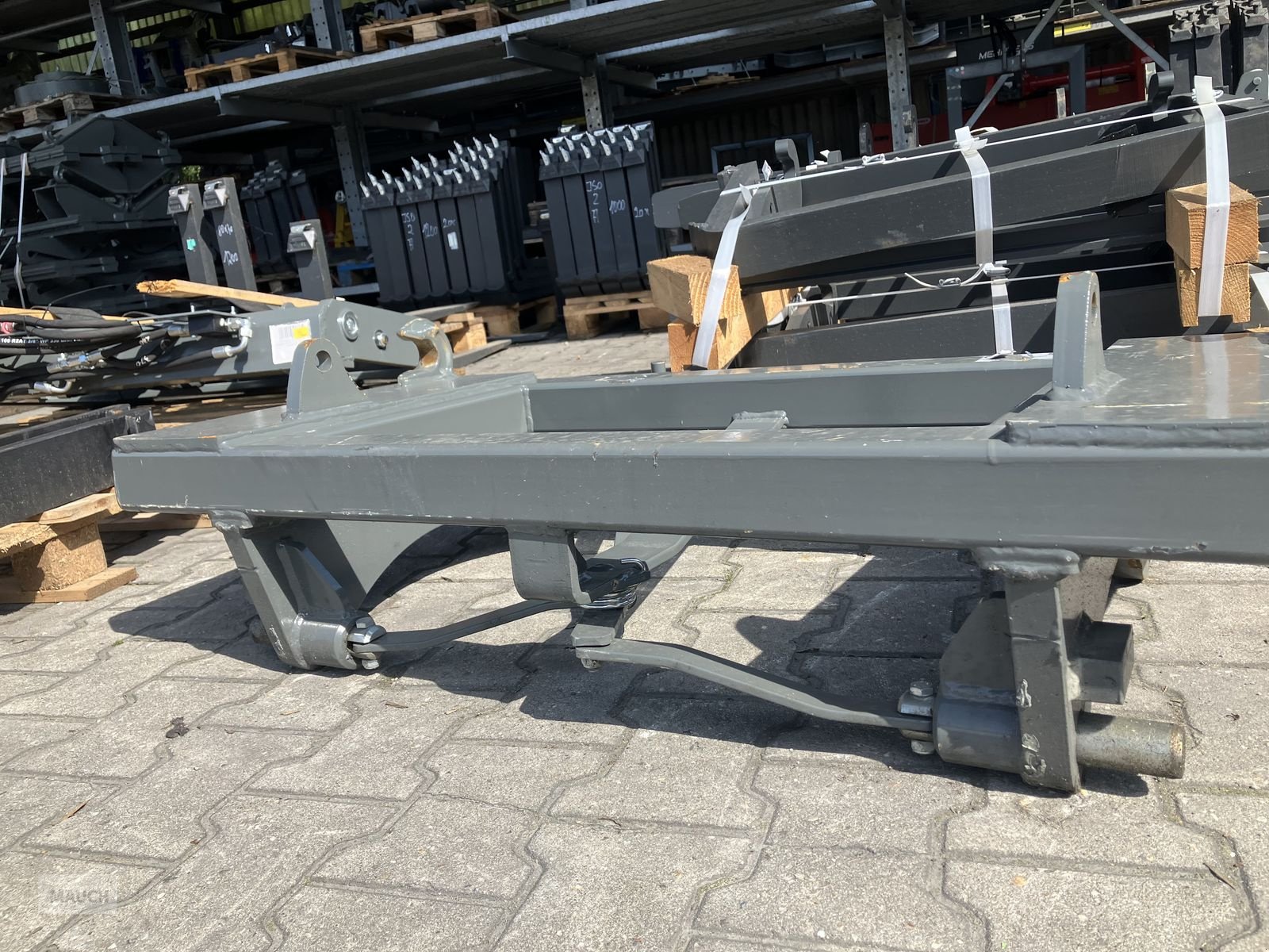 Ladeschaufel typu Bressel & Lade Adapter Euro auf  Zeppelin ZL-4B, Vorführmaschine v Burgkirchen (Obrázek 4)