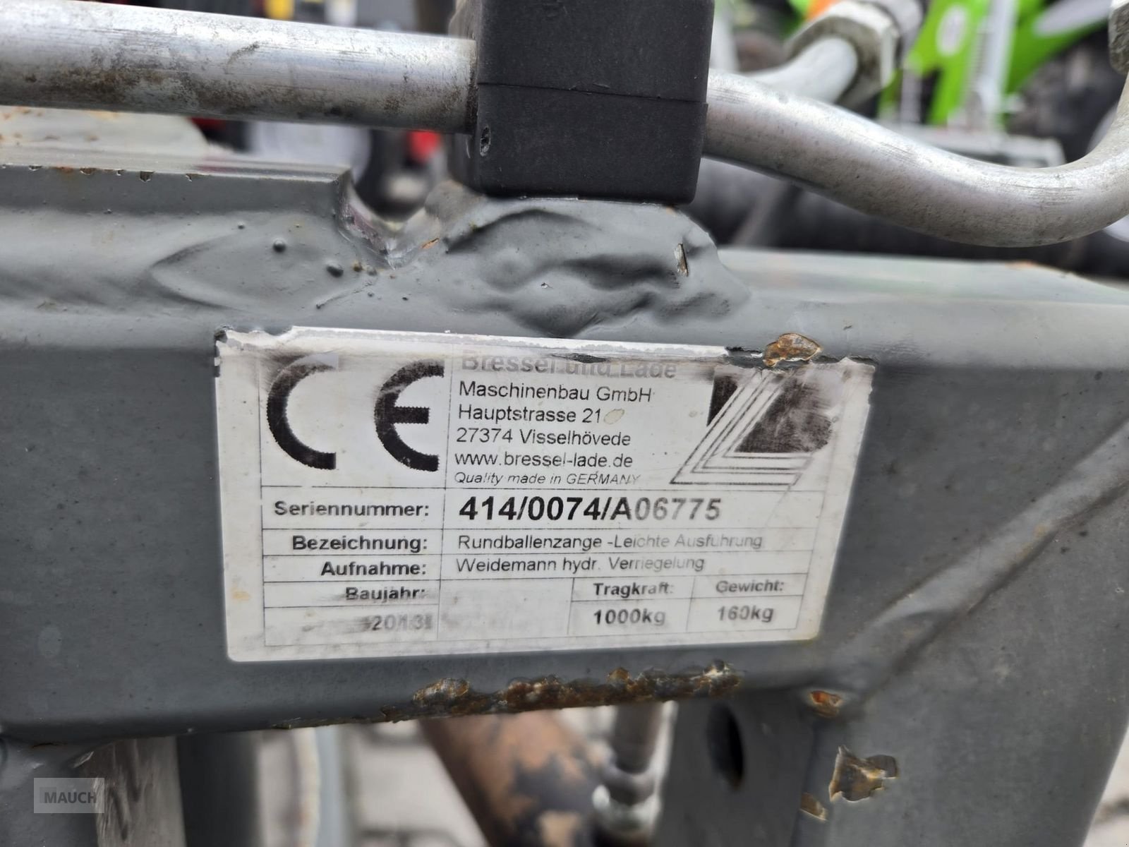 Ladeschaufel tipa Bressel & Lade Ballenzange, Gebrauchtmaschine u Burgkirchen (Slika 4)