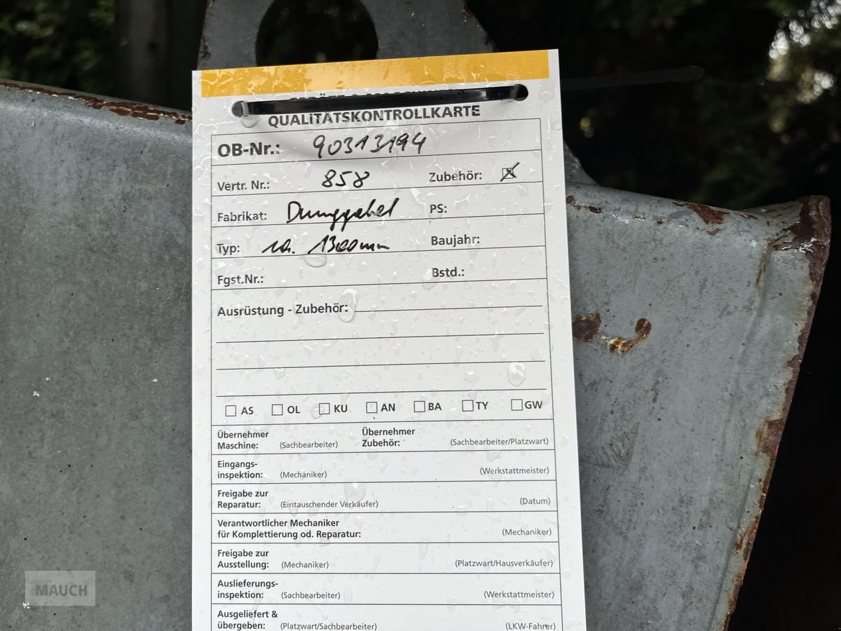 Ladeschaufel of the type Bressel & Lade Dunggabel 1300mm mit Weidemann HV, Gebrauchtmaschine in Burgkirchen (Picture 7)