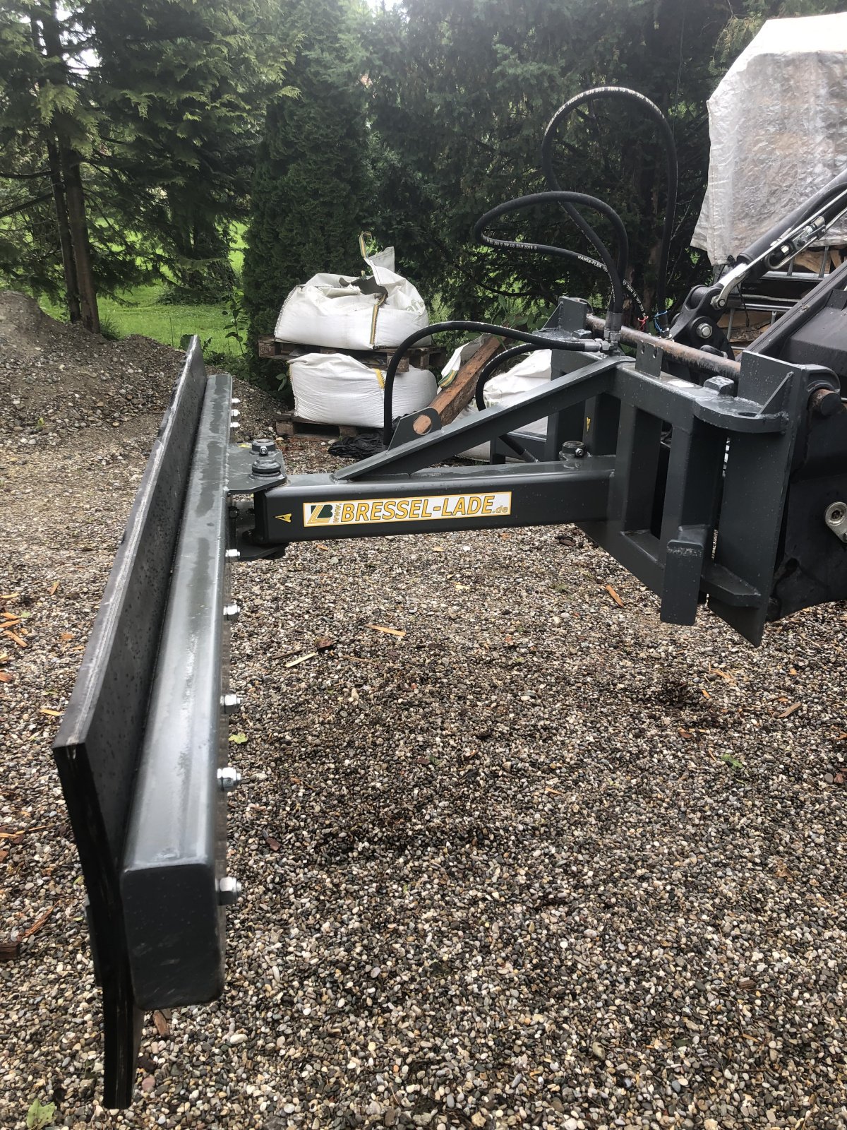 Ladeschaufel typu Bressel & Lade Gummischiebeschild, Gebrauchtmaschine v Zangberg (Obrázek 2)